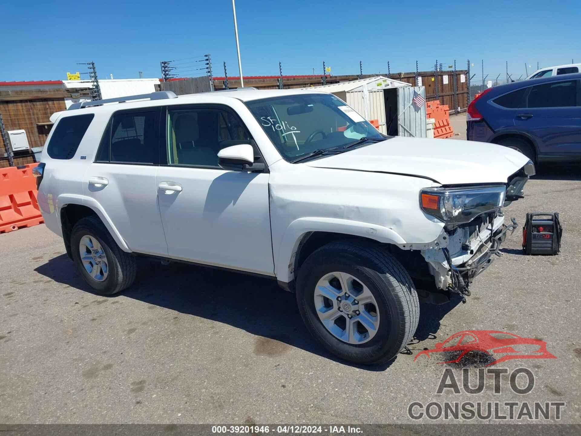 TOYOTA 4RUNNER 2018 - JTEBU5JR0J5570572