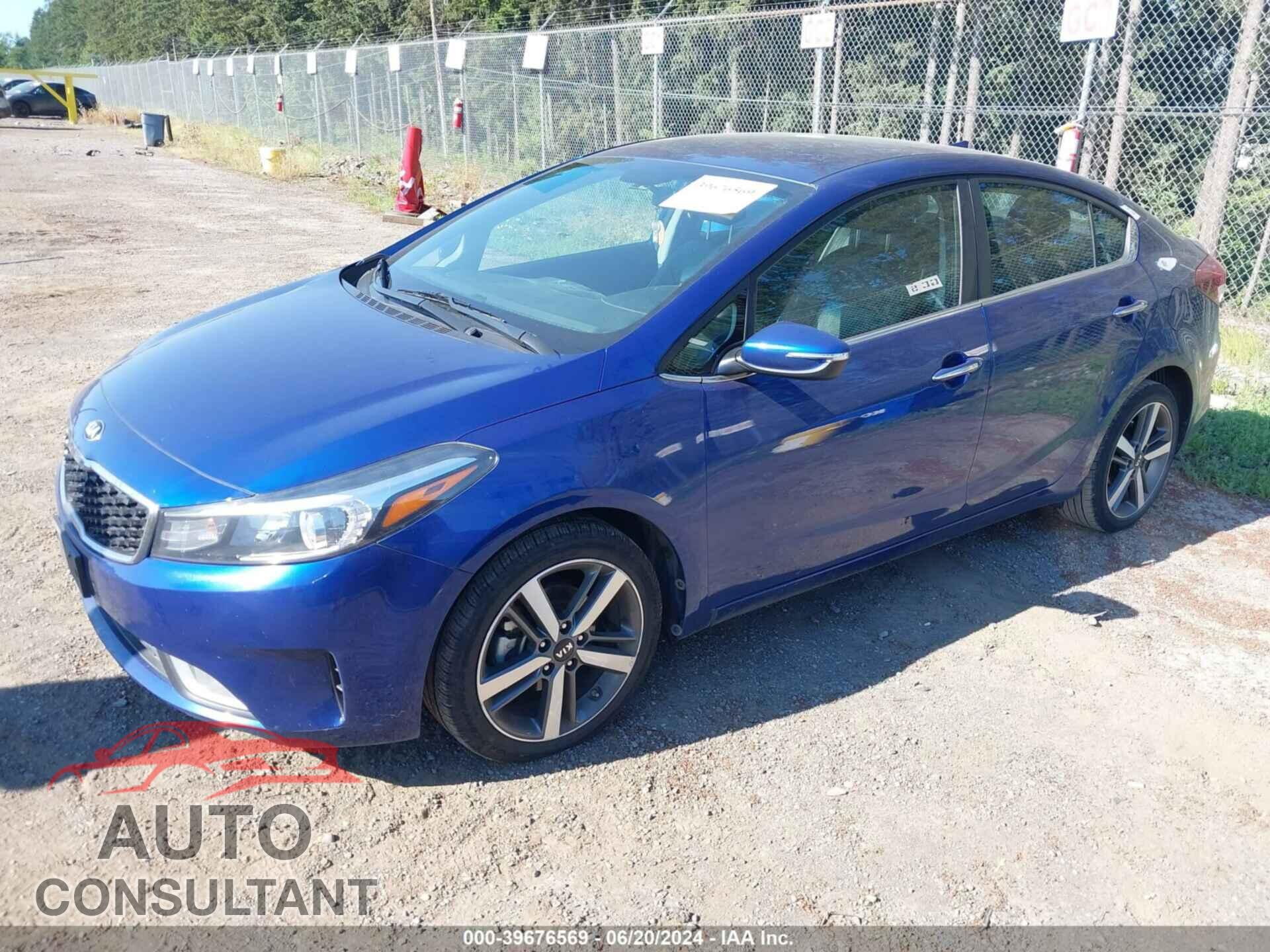 KIA FORTE 2017 - 3KPFL4A82HE111438