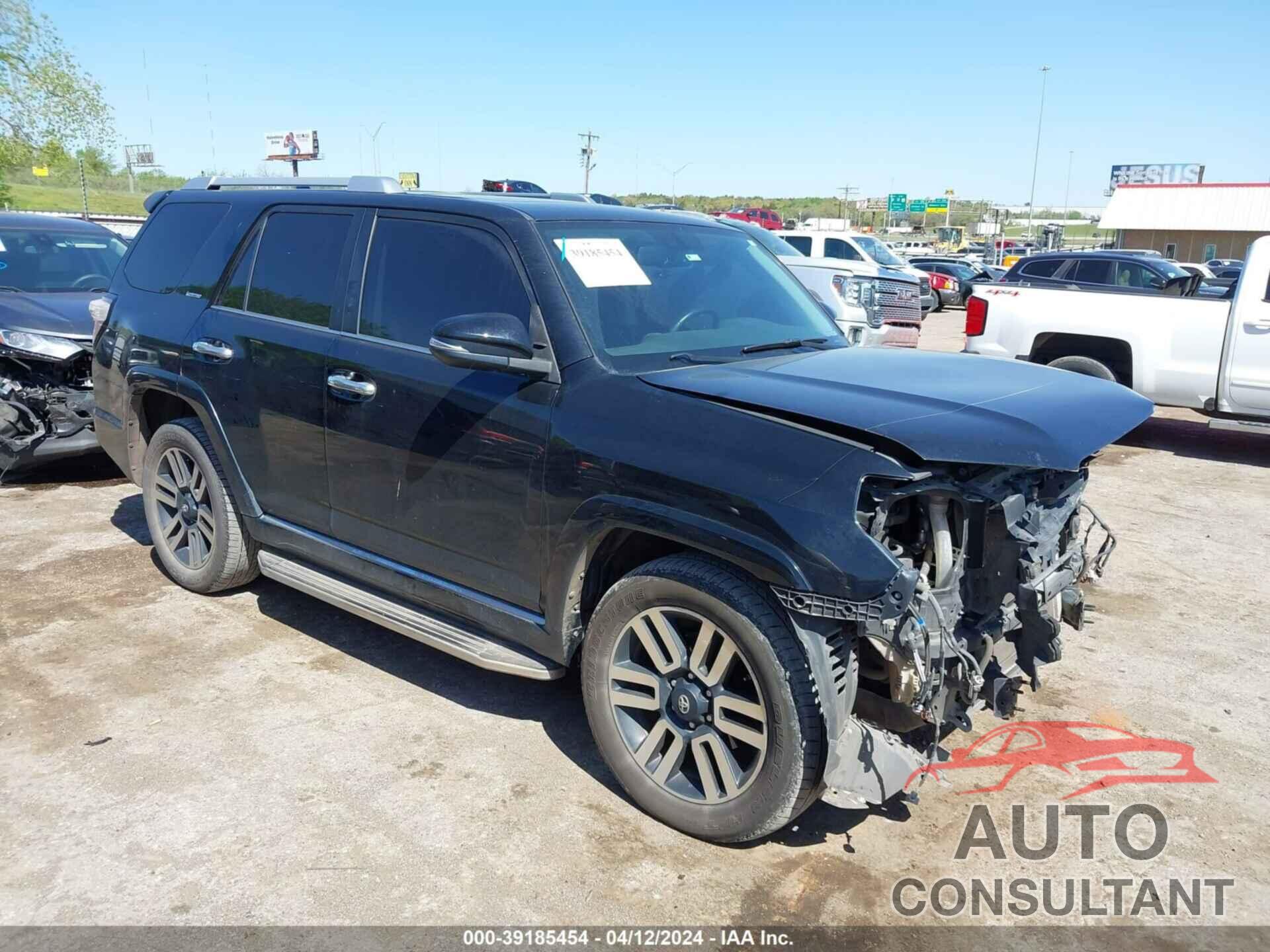 TOYOTA 4RUNNER 2016 - JTEZU5JR8G5132888