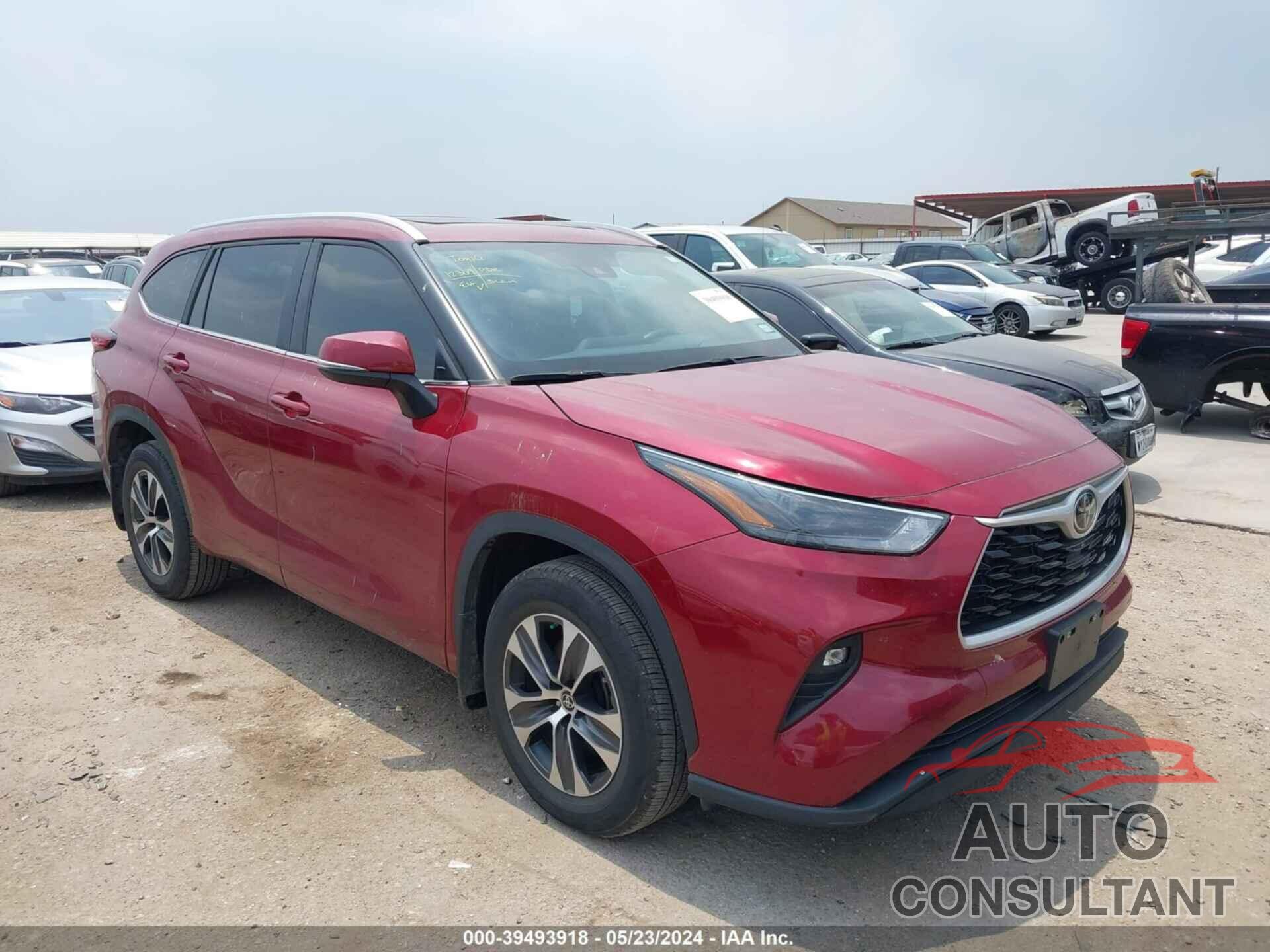 TOYOTA HIGHLANDER 2023 - 5TDKDRAH5PS031869