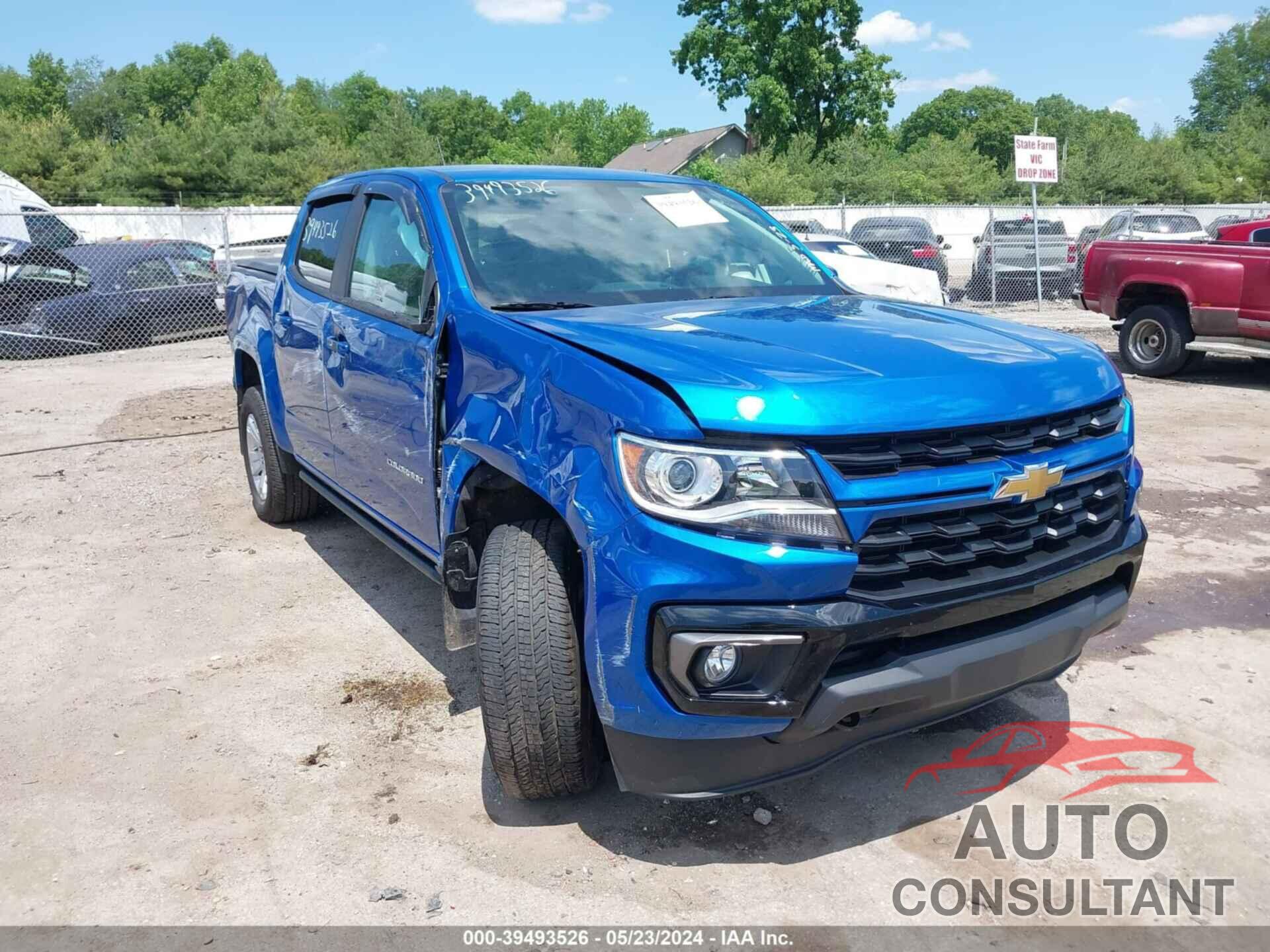 CHEVROLET COLORADO 2022 - 1GCGTCEN1N1331747