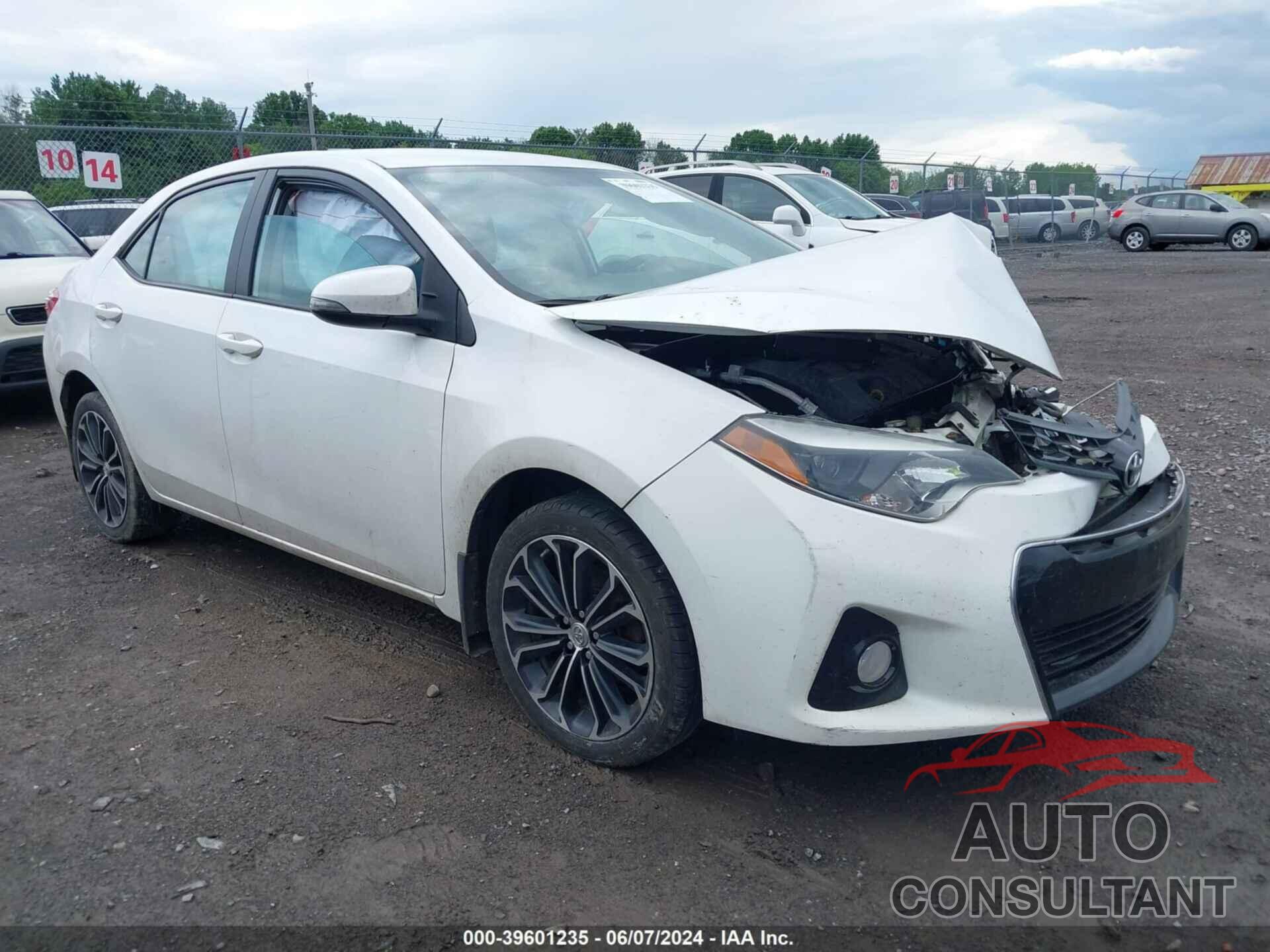 TOYOTA COROLLA 2016 - 2T1BURHE4GC725151