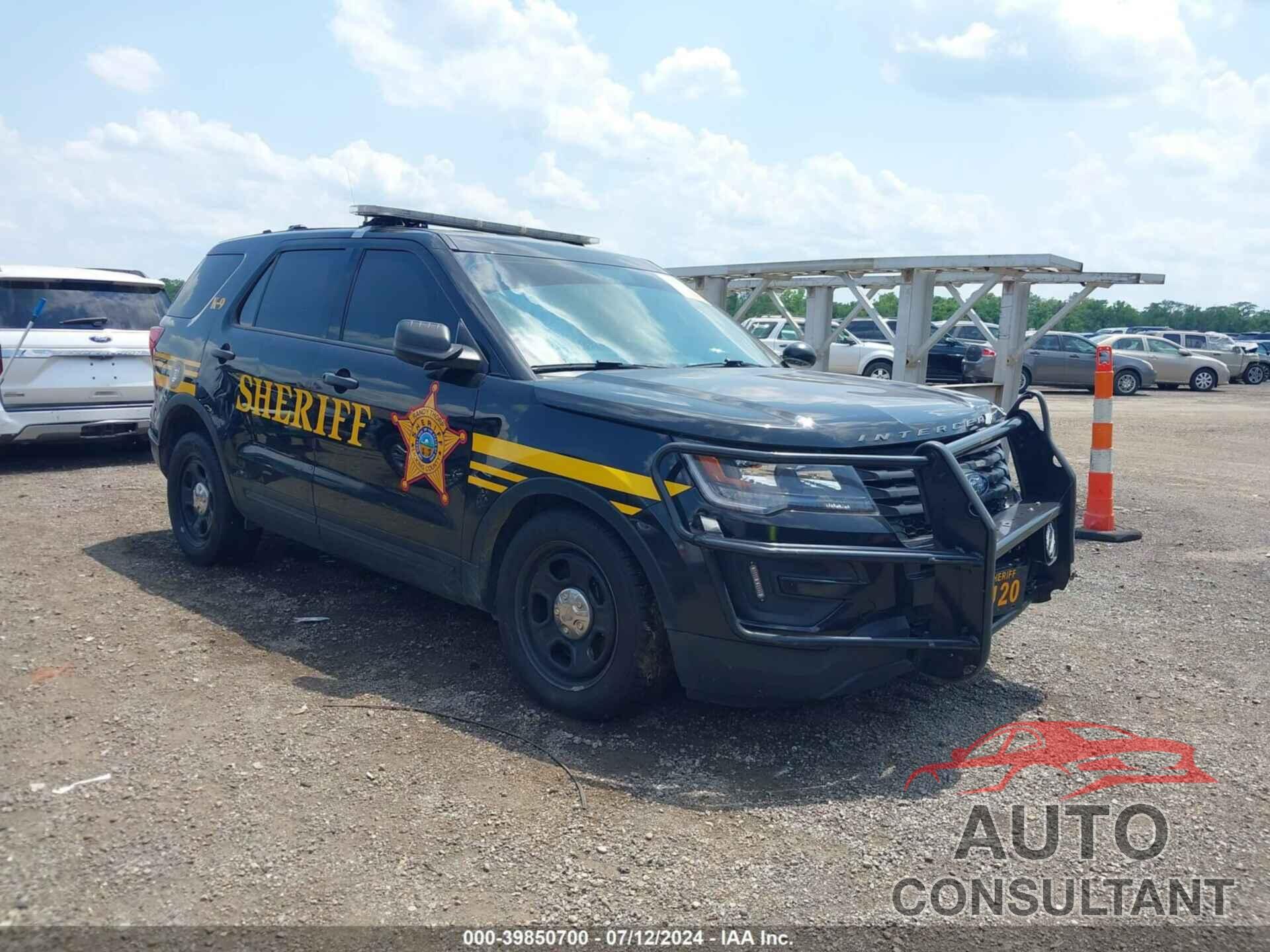 FORD POLICE INTERCEPTOR UTILITY 2019 - 1FM5K8AT5KGA97726