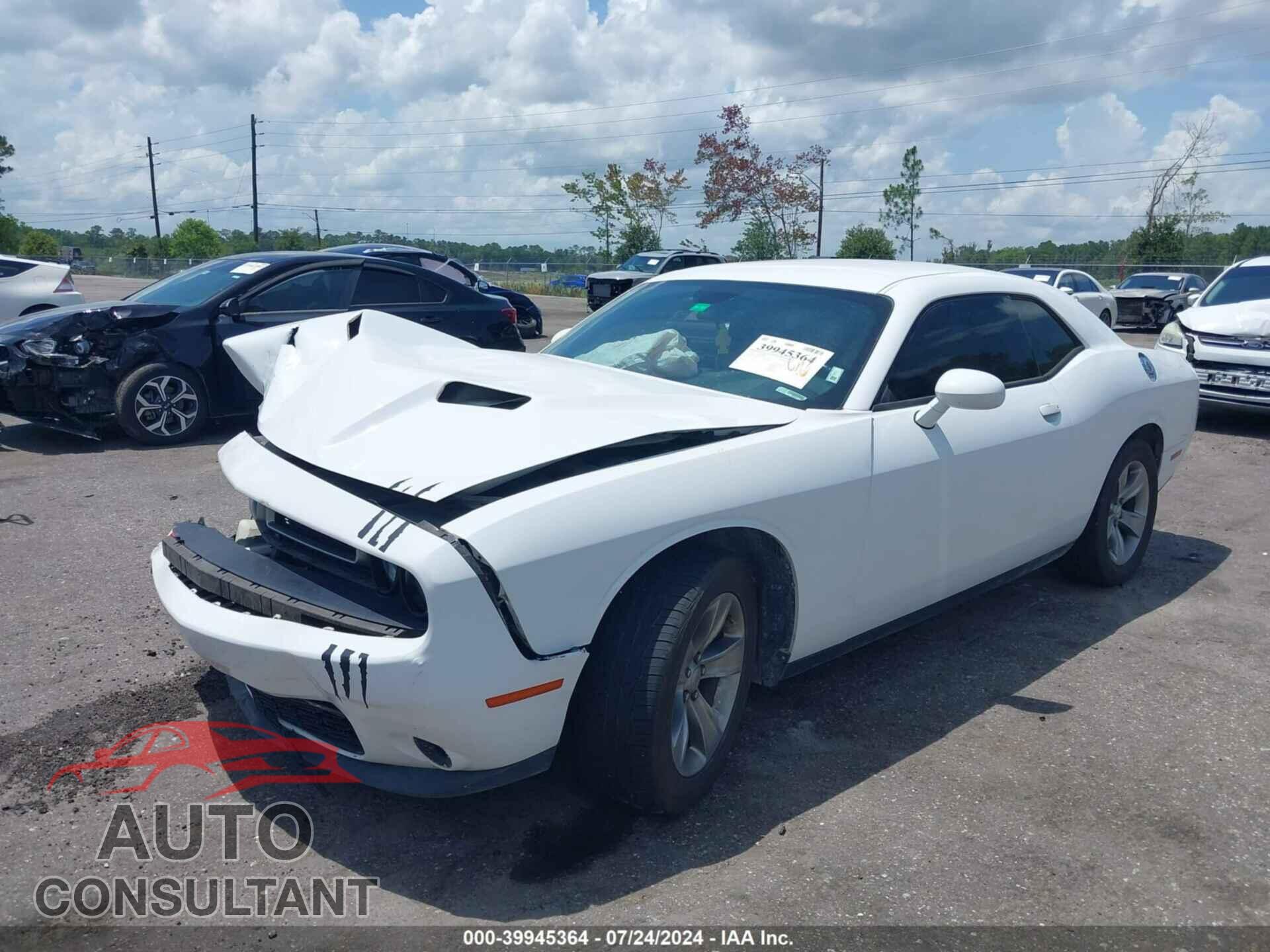DODGE CHALLENGER 2016 - 2C3CDZAG8GH113464