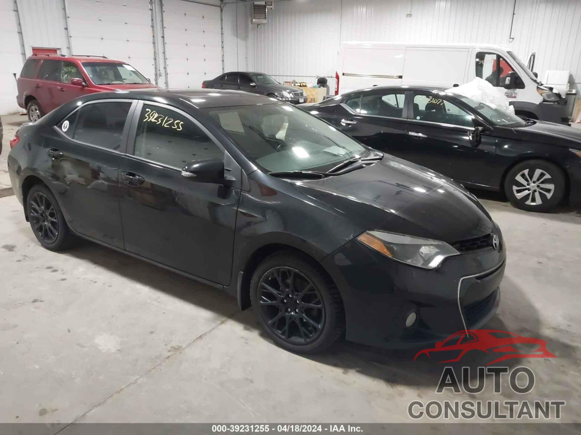 TOYOTA COROLLA 2016 - 2T1BURHE1GC574401