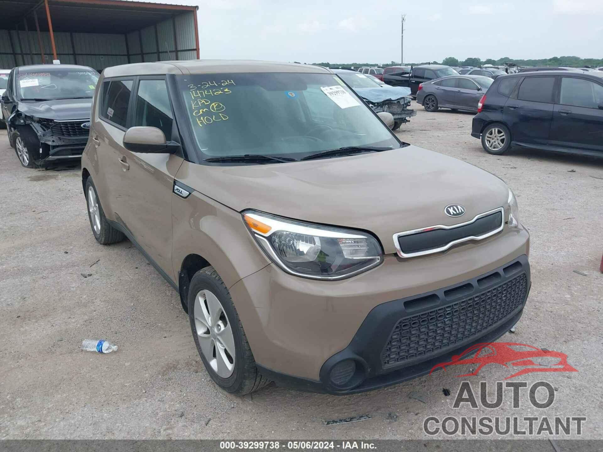 KIA SOUL 2016 - KNDJN2A24G7290651