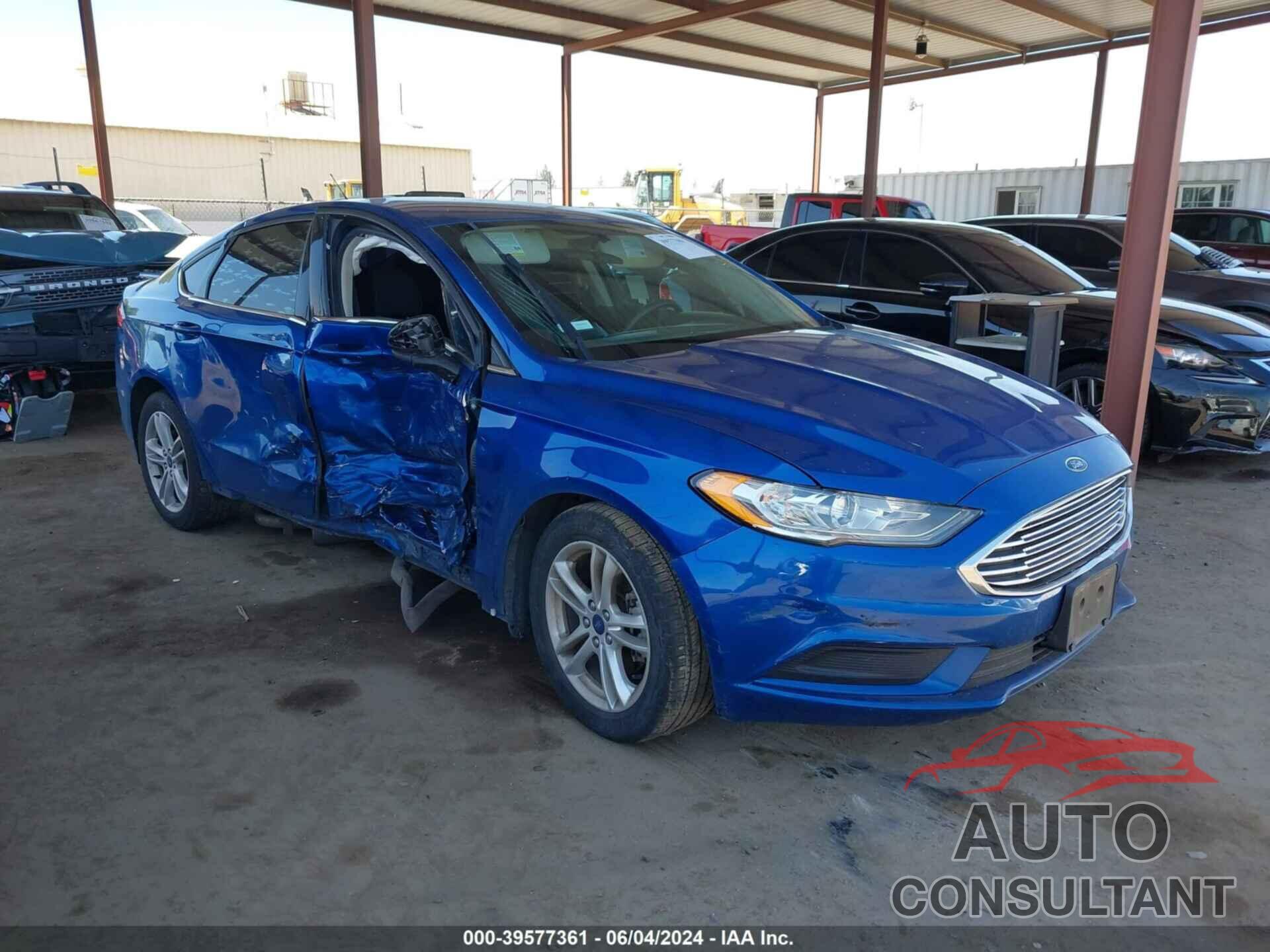 FORD FUSION 2018 - 3FA6P0HD5JR158998