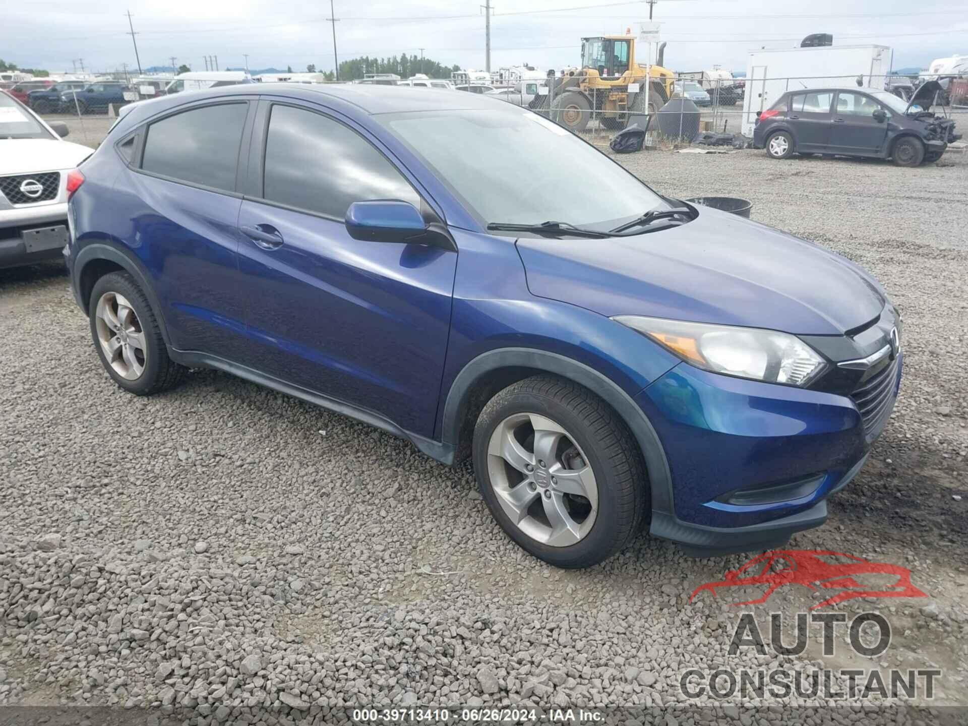 HONDA HR-V 2016 - 3CZRU6H32GM712203