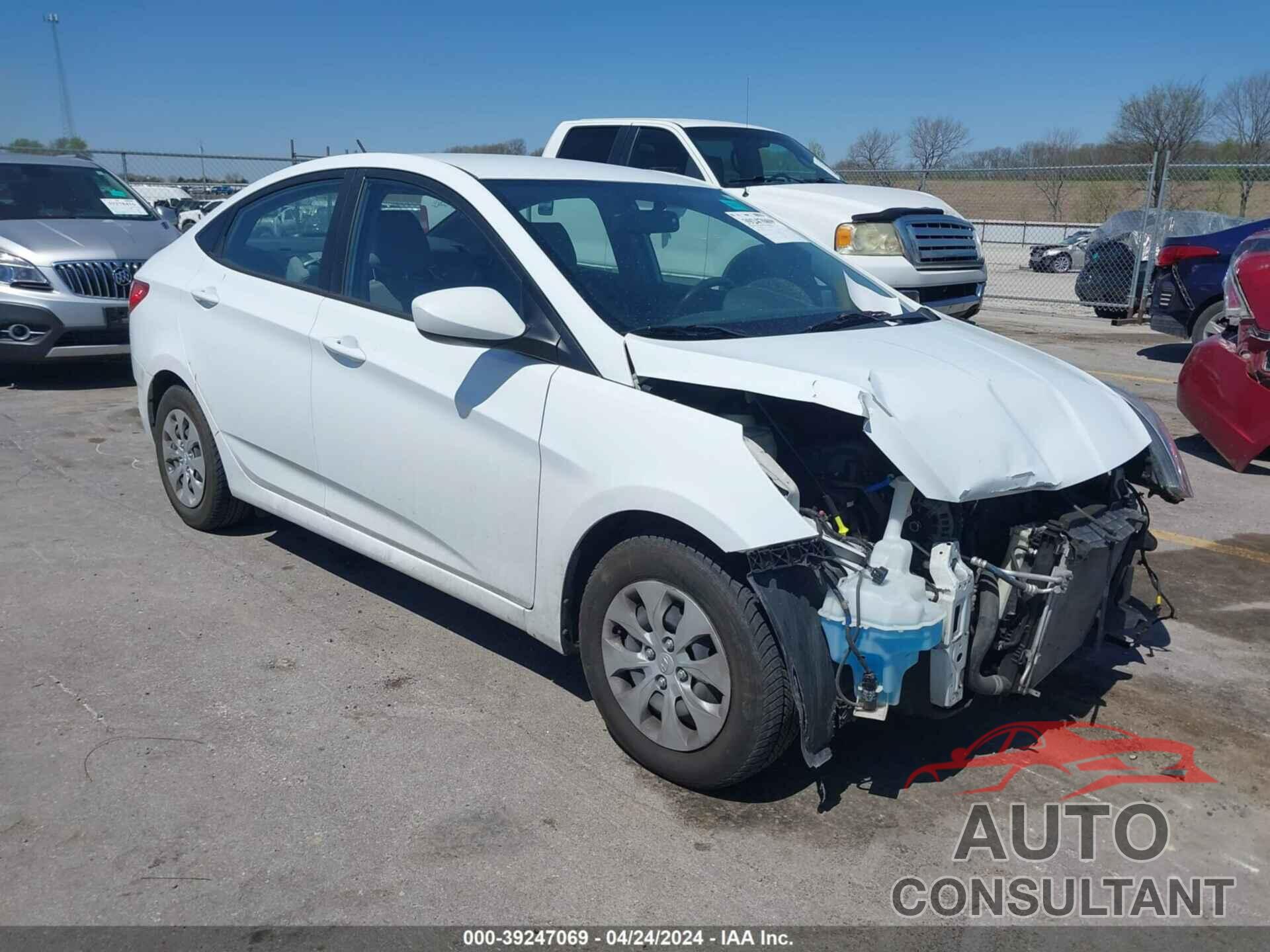 HYUNDAI ACCENT 2017 - KMHCT4AEXHU234779