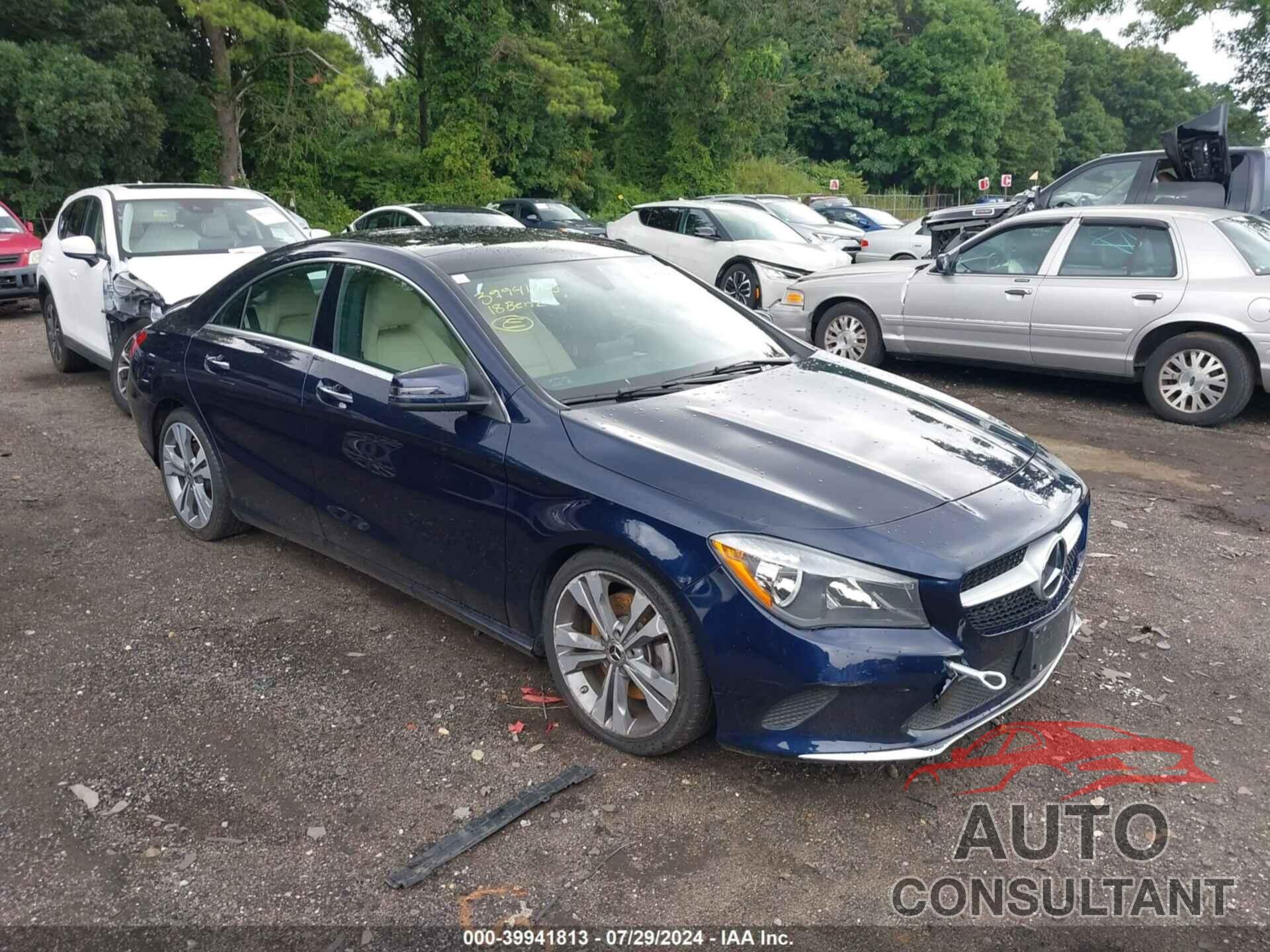 MERCEDES-BENZ CLA 250 2018 - WDDSJ4GB6JN674992