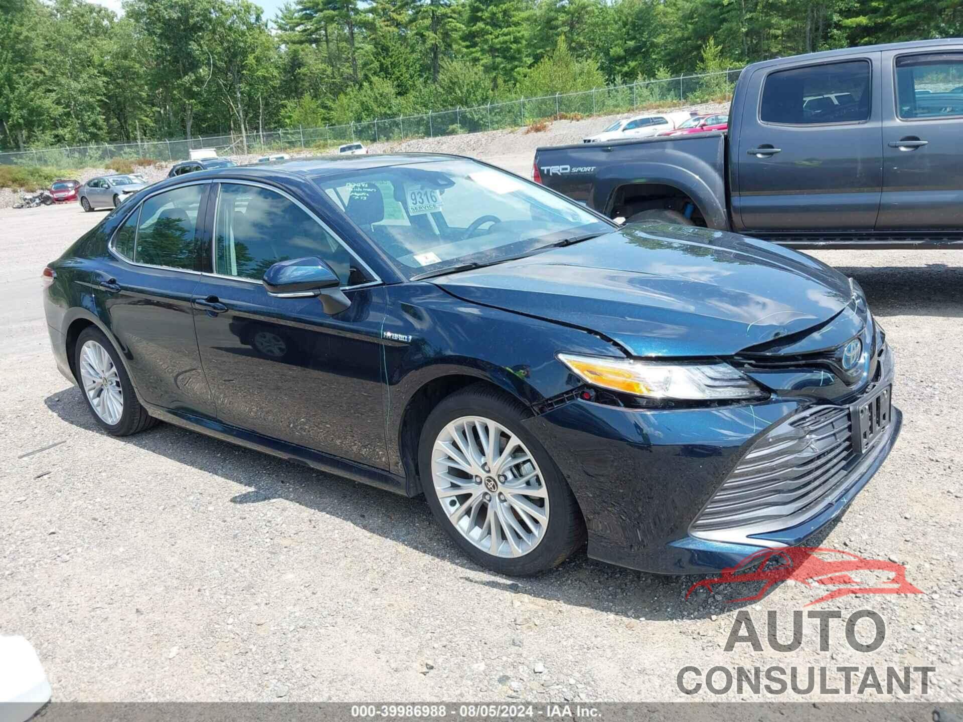 TOYOTA CAMRY 2020 - 4T1F31AK2LU545472