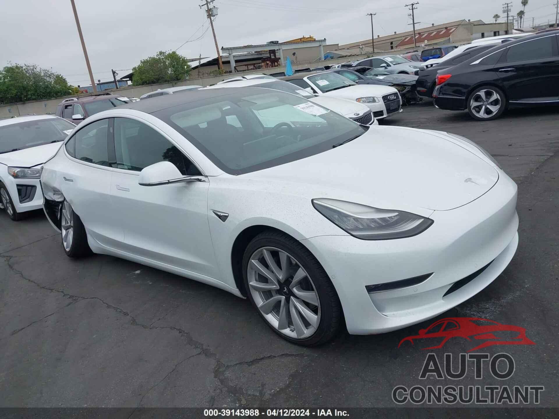 TESLA MODEL 3 2018 - 5YJ3E1EB4JF134074