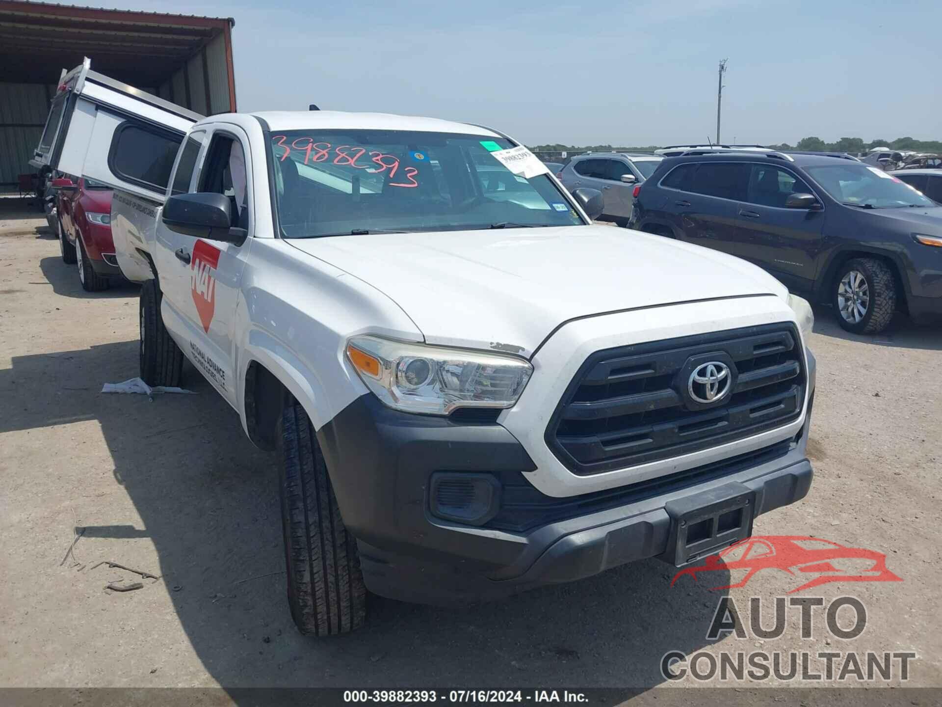 TOYOTA TACOMA 2017 - 5TFRX5GN3HX084089