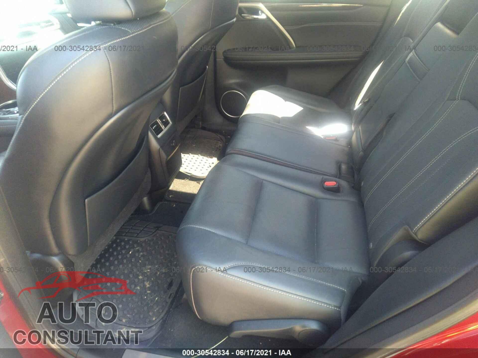 LEXUS RX 2017 - 2T2BZMCA3HC110435