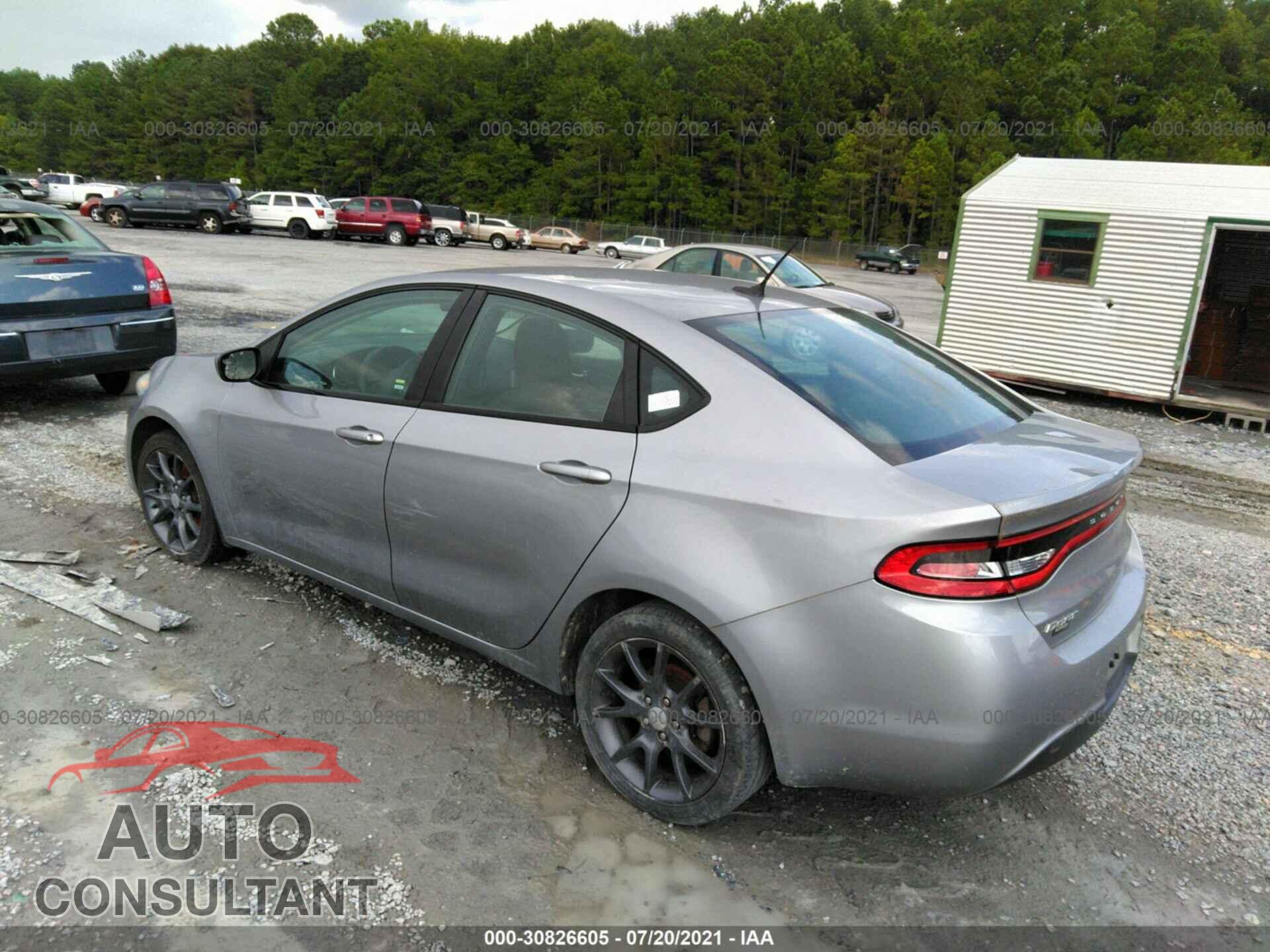 DODGE DART 2016 - 1C3CDFAA7GD728921