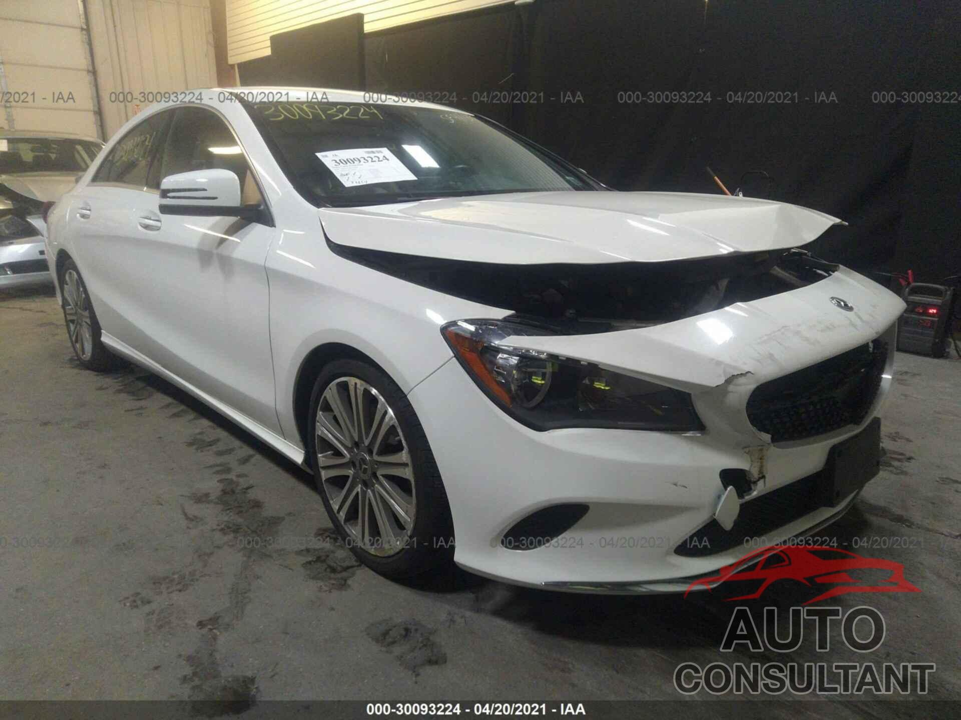 MERCEDES-BENZ CLA 2018 - WDDSJ4GB6JN673339