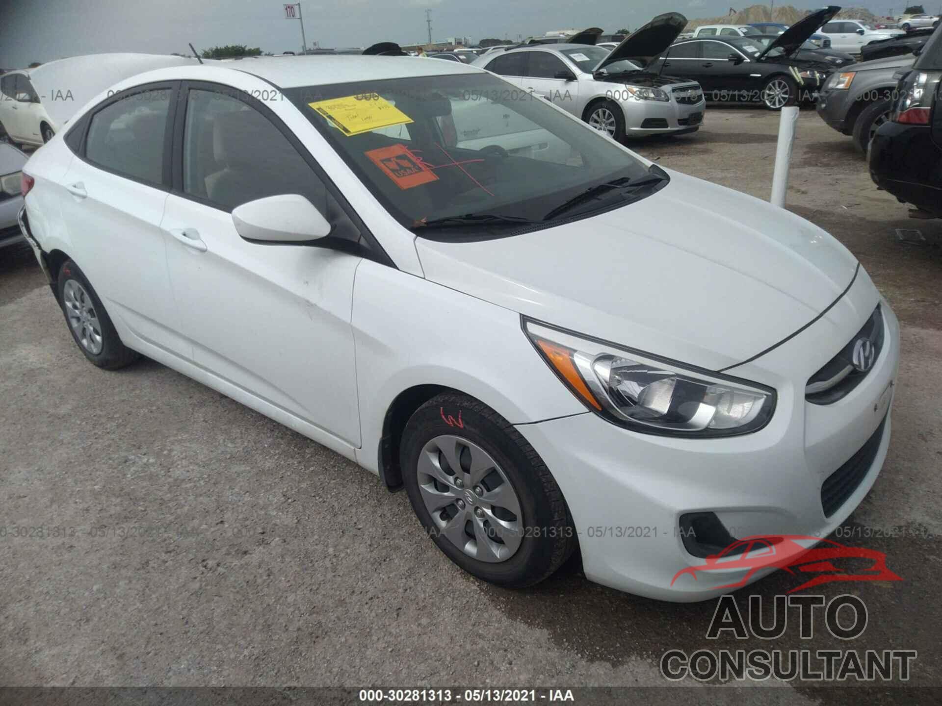HYUNDAI ACCENT 2017 - KMHCT4AE5HU328908