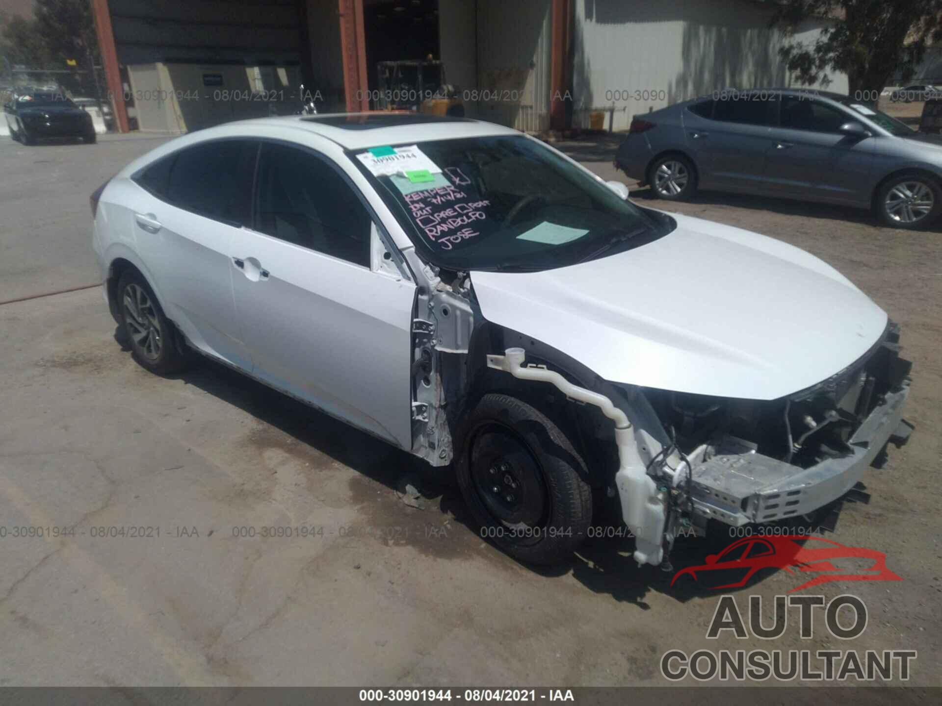 HONDA CIVIC SEDAN 2016 - 2HGFC2F7XGH567776