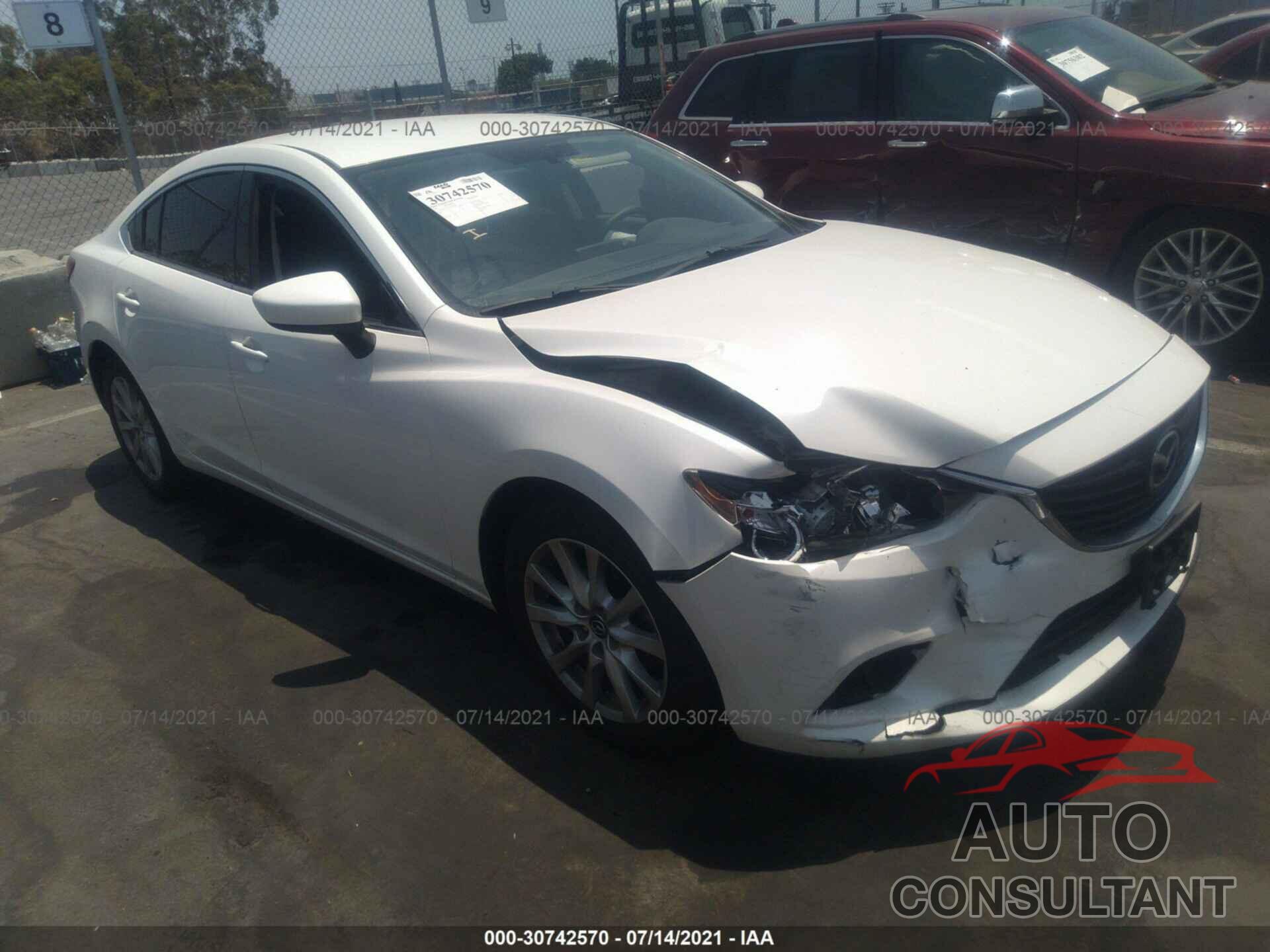 MAZDA MAZDA6 2016 - JM1GJ1U51G1444046