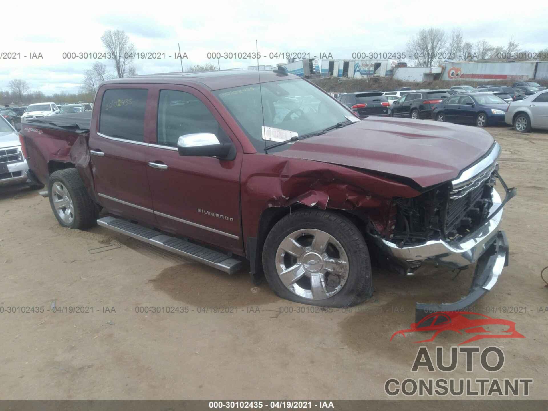 CHEVROLET SILVERADO 1500 2017 - 3GCUKSEC3HG213817