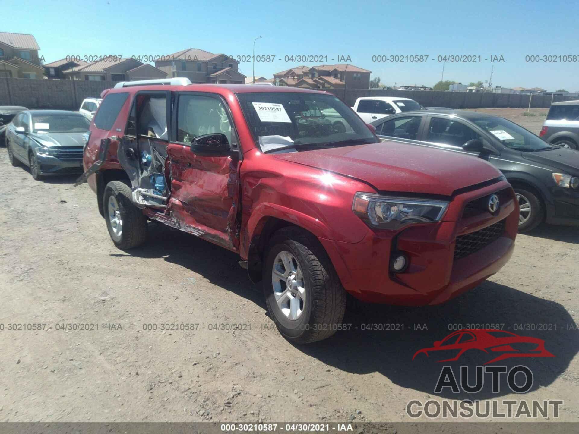 TOYOTA 4RUNNER 2018 - JTEZU5JR9J5166183