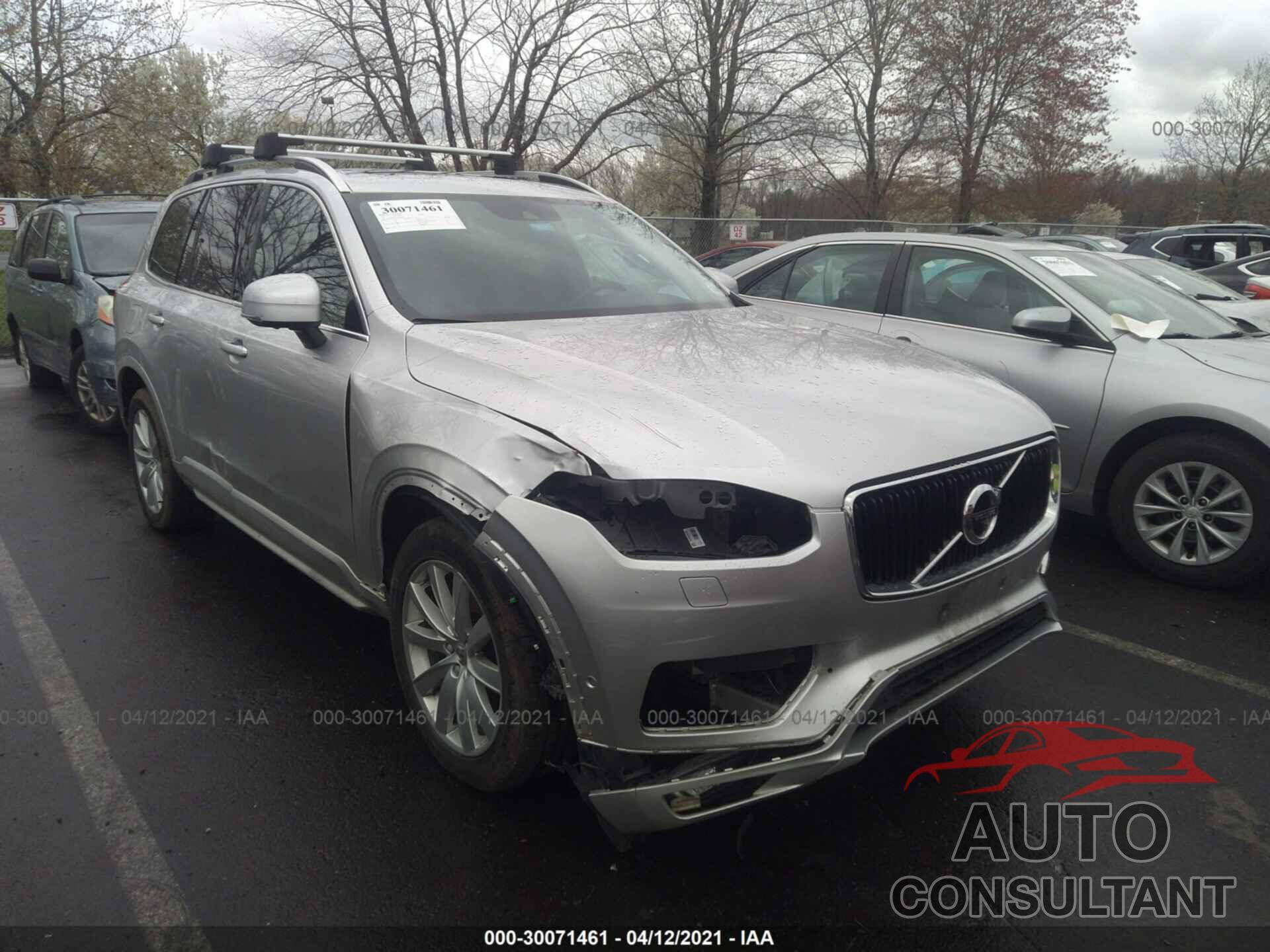 VOLVO XC90 2016 - YV4A22PK1G1069525