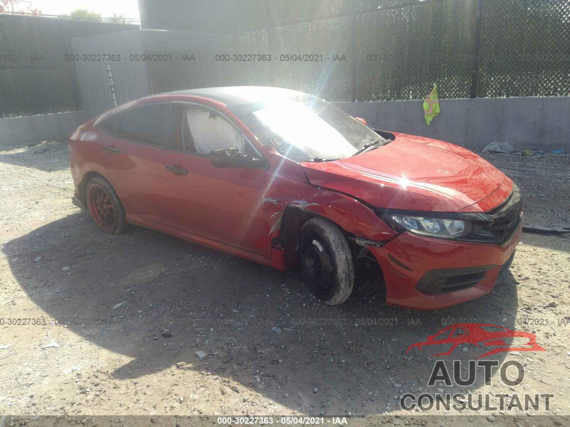 HONDA CIVIC SEDAN 2016 - 2HGFC2F59GH558369