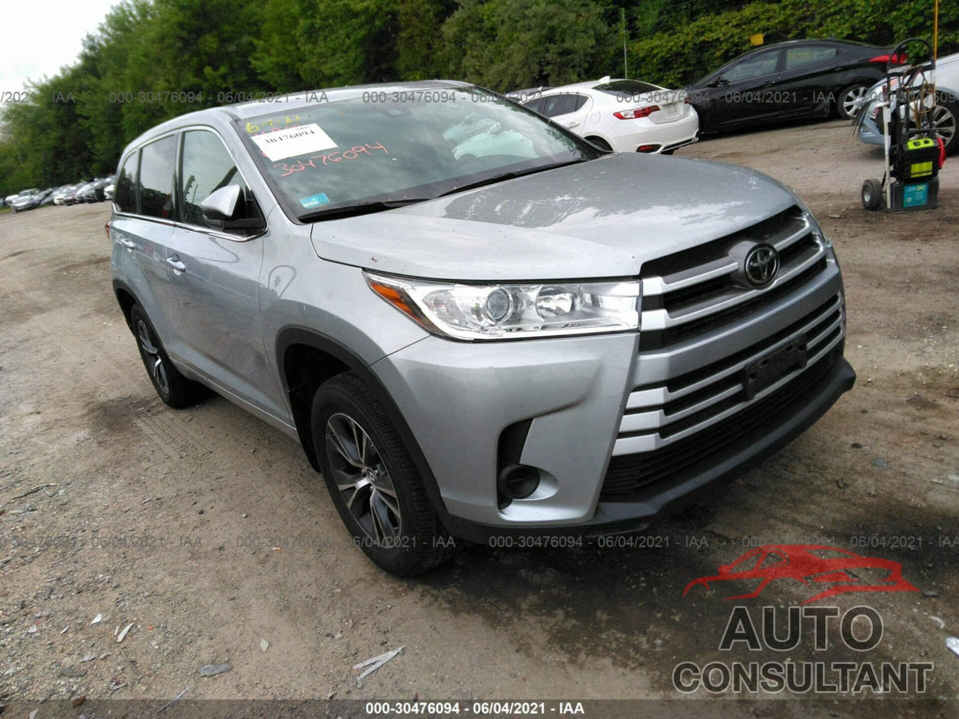 TOYOTA HIGHLANDER 2017 - 5TDBZRFH2HS441783