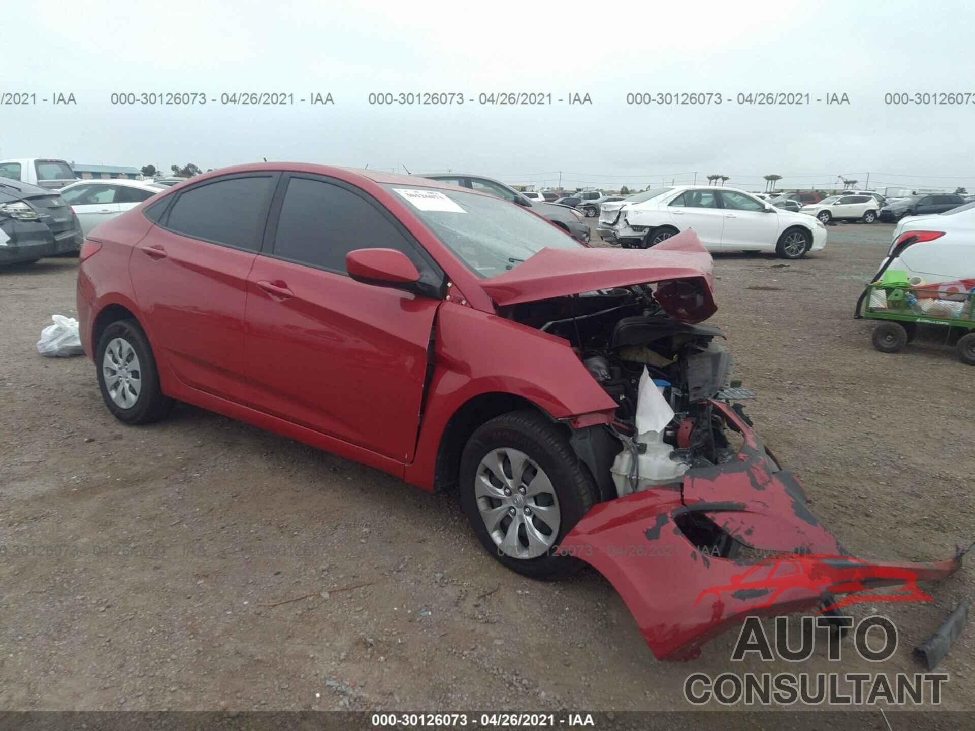 HYUNDAI ACCENT 2017 - KMHCT4AE0HU173037