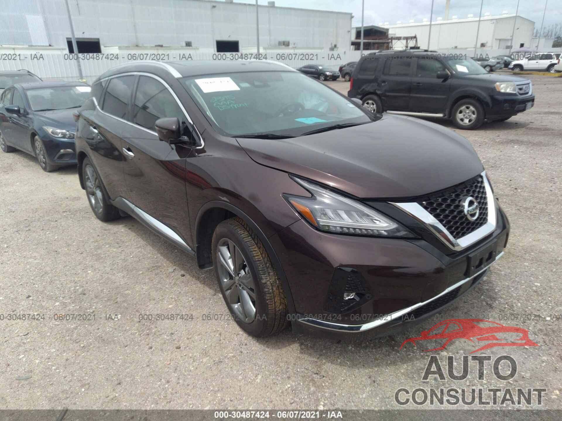 NISSAN MURANO 2019 - 5N1AZ2MJXKN130071