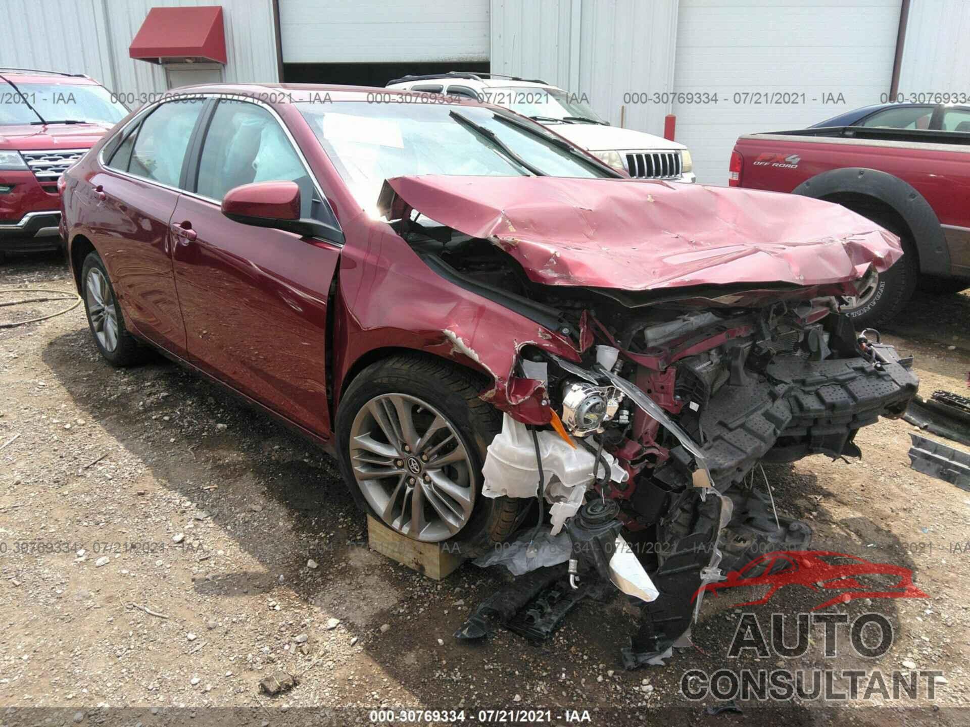 TOYOTA CAMRY 2017 - 4T1BF1FK9HU644330