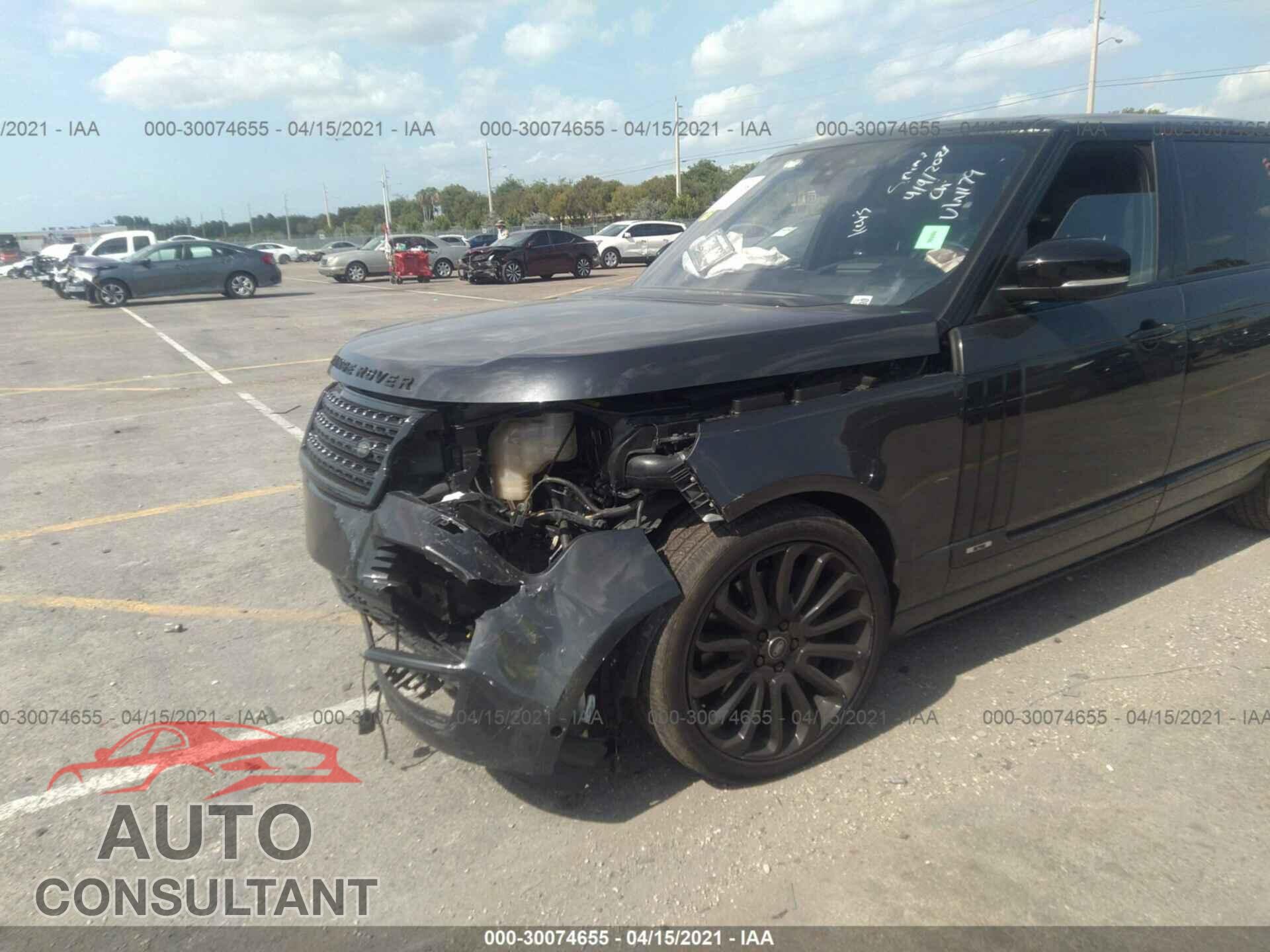 LAND ROVER RANGE ROVER 2017 - SALGS5FEXHA351179