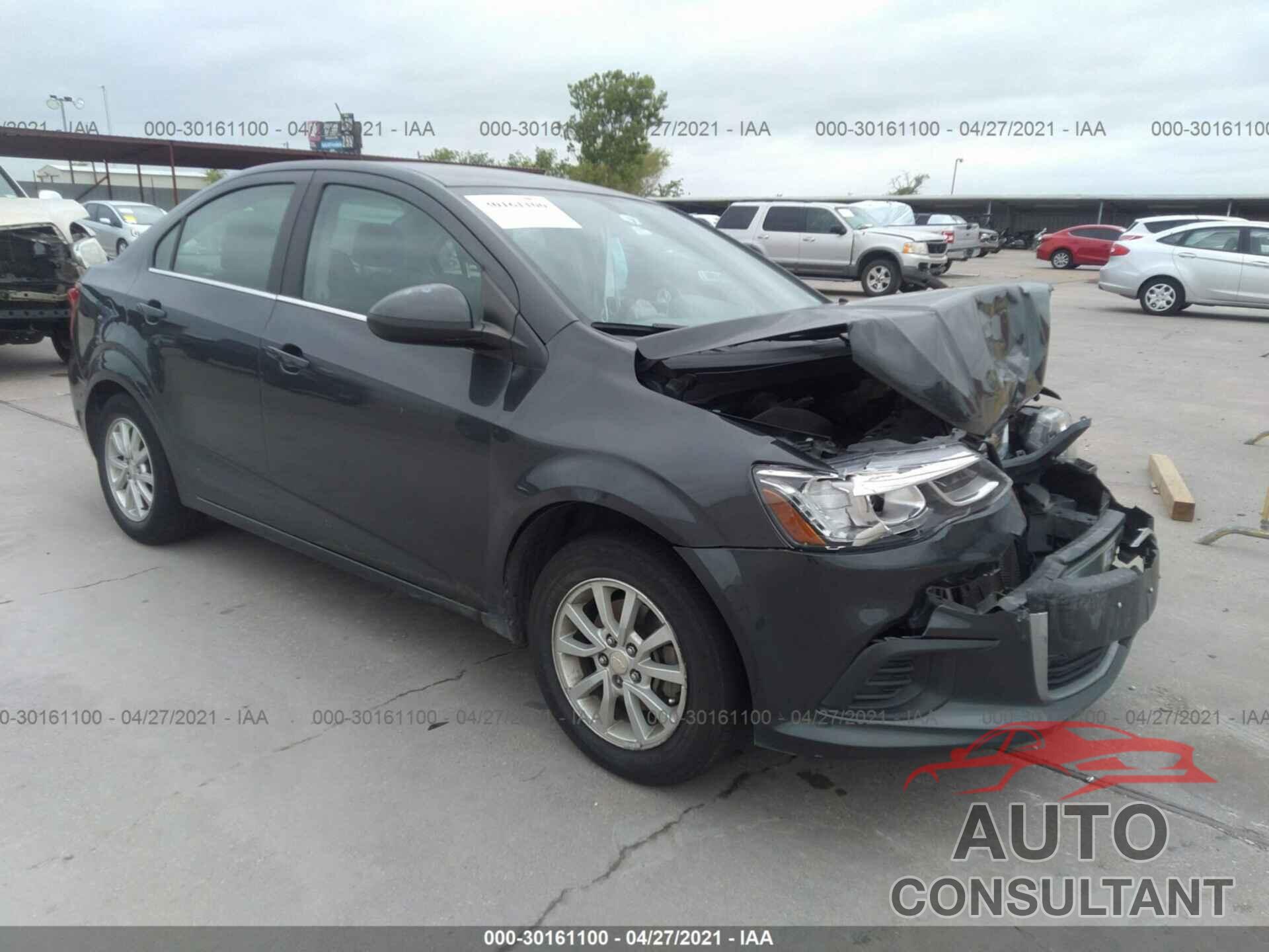 CHEVROLET SONIC 2017 - 1G1JD5SG2H4114465