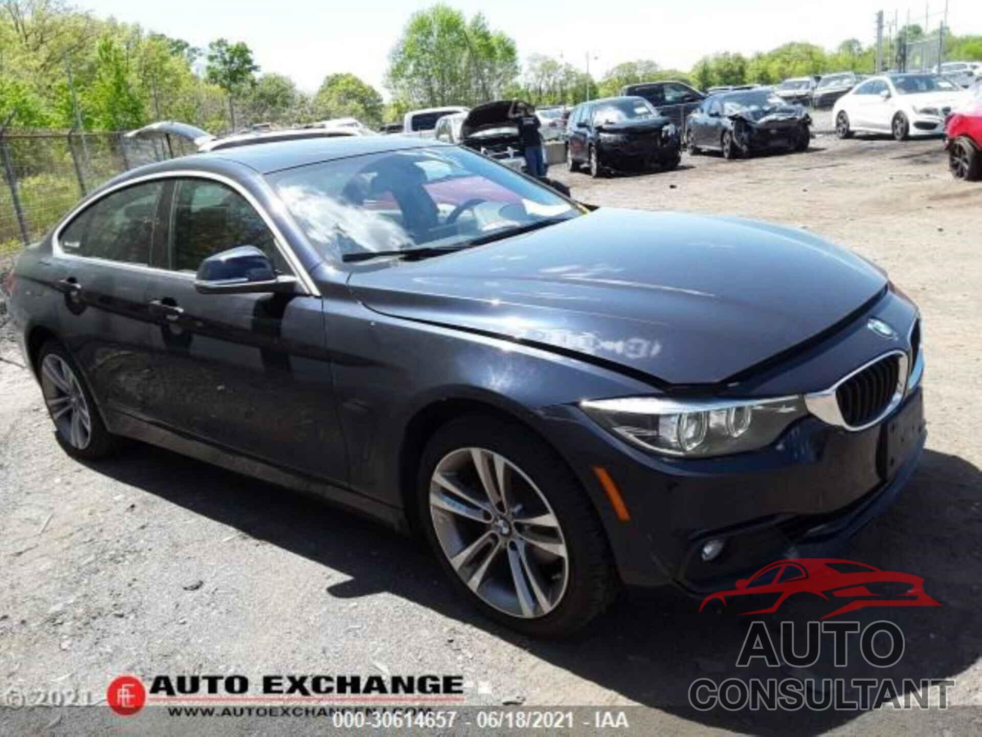 BMW 4 SERIES 2019 - WBA4J3C52KBL06712