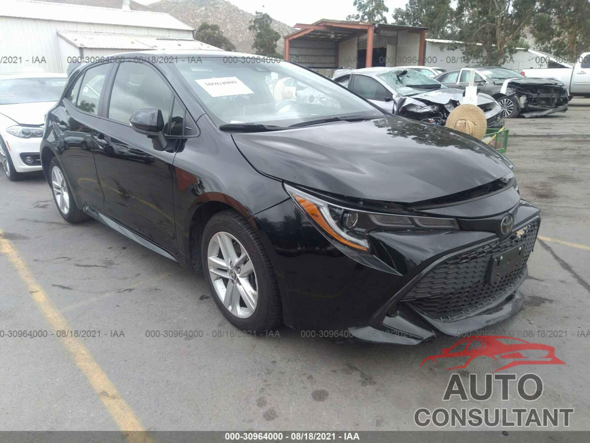 TOYOTA COROLLA HATCHBACK 2019 - JTNK4RBE5K3069757