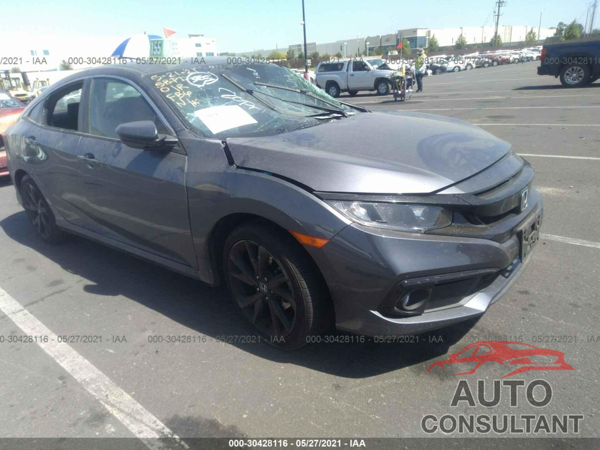 HONDA CIVIC SEDAN 2020 - 2HGFC2F89LH567593