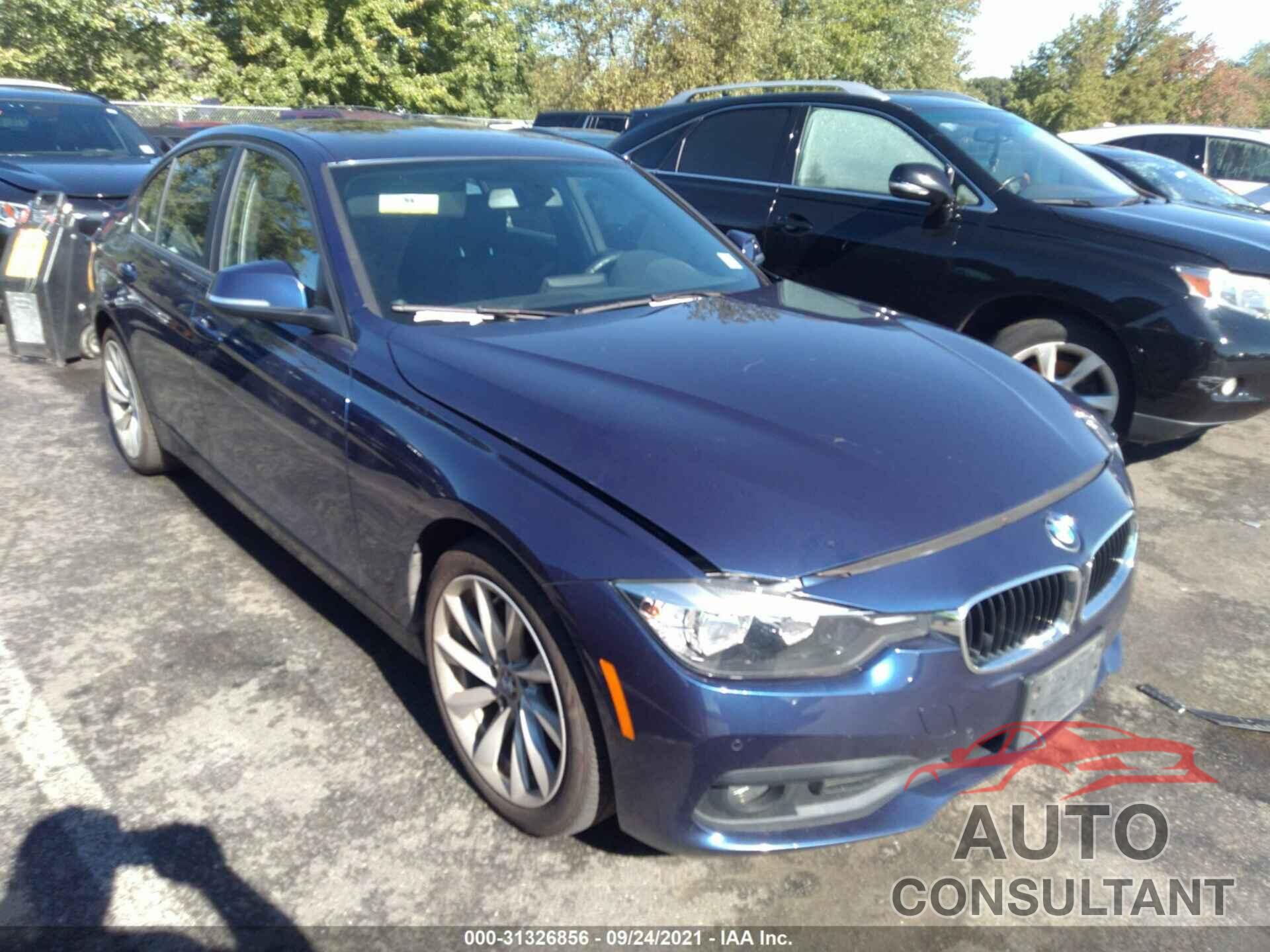 BMW 3 SERIES 2016 - WBA8E5G52GNU19352