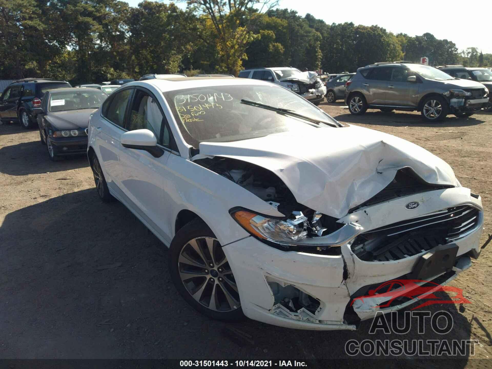 FORD FUSION 2020 - 3FA6P0T92LR173383