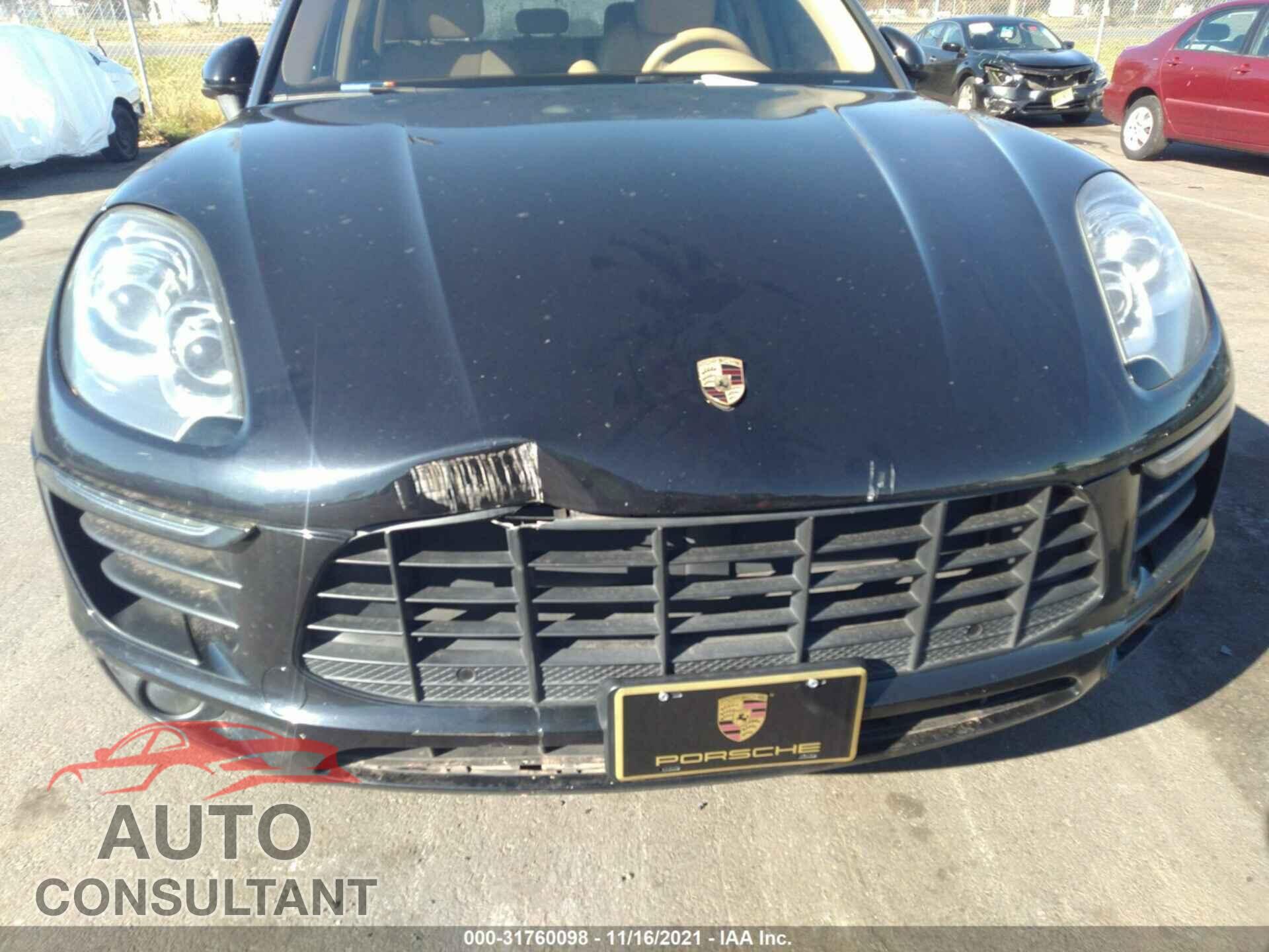 PORSCHE MACAN 2016 - WP1AB2A58GLB52474