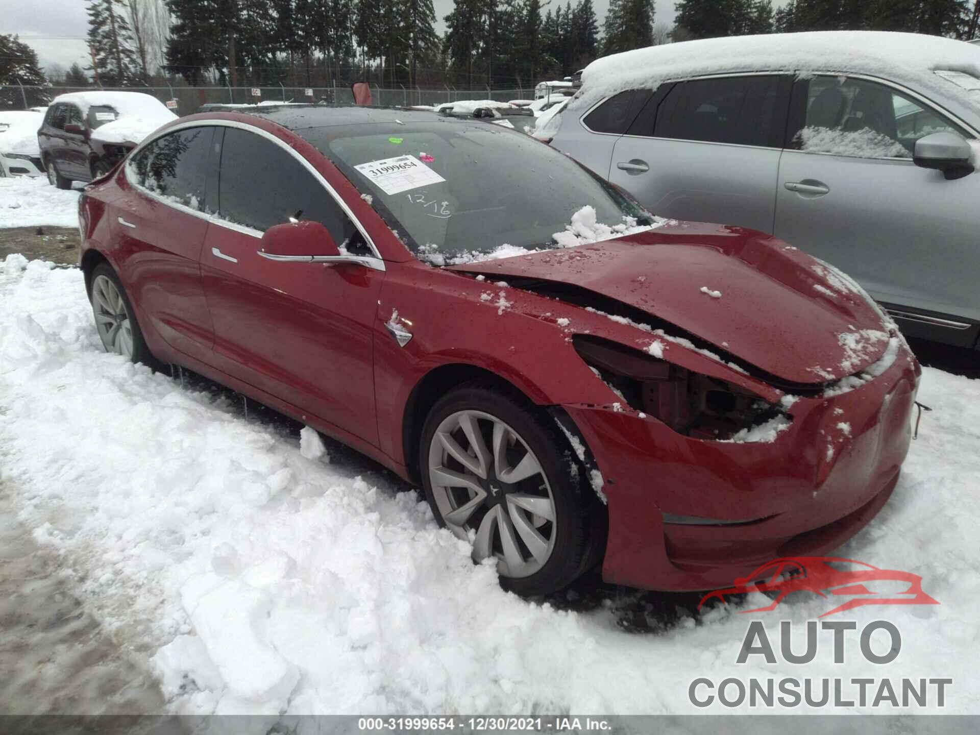 TESLA MODEL 3 2019 - 5YJ3E1EBXKF454565