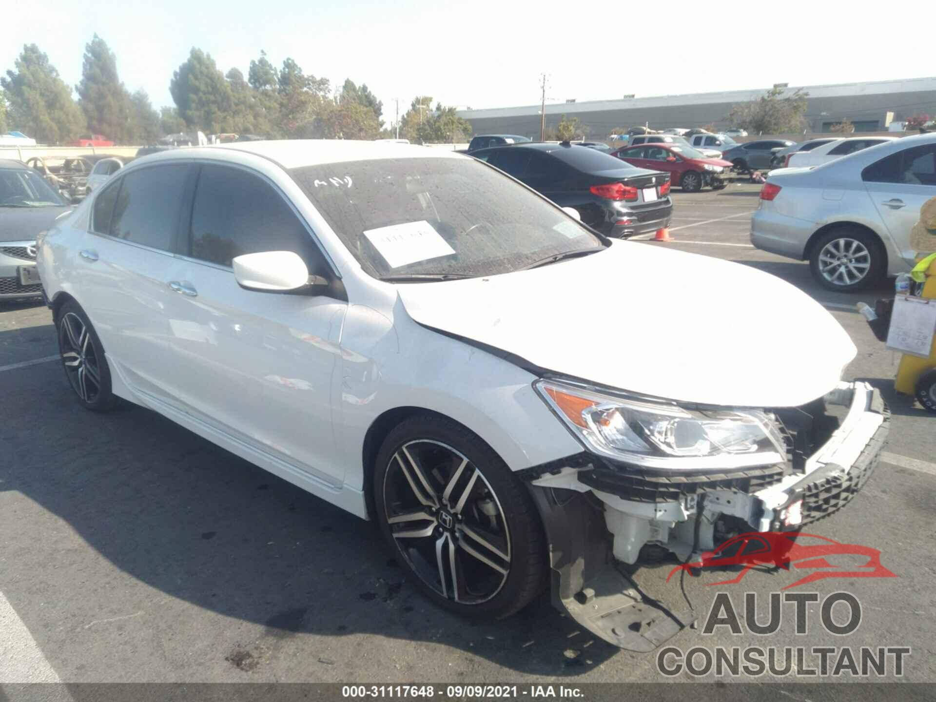 HONDA ACCORD SEDAN 2017 - 1HGCR2F53HA292445