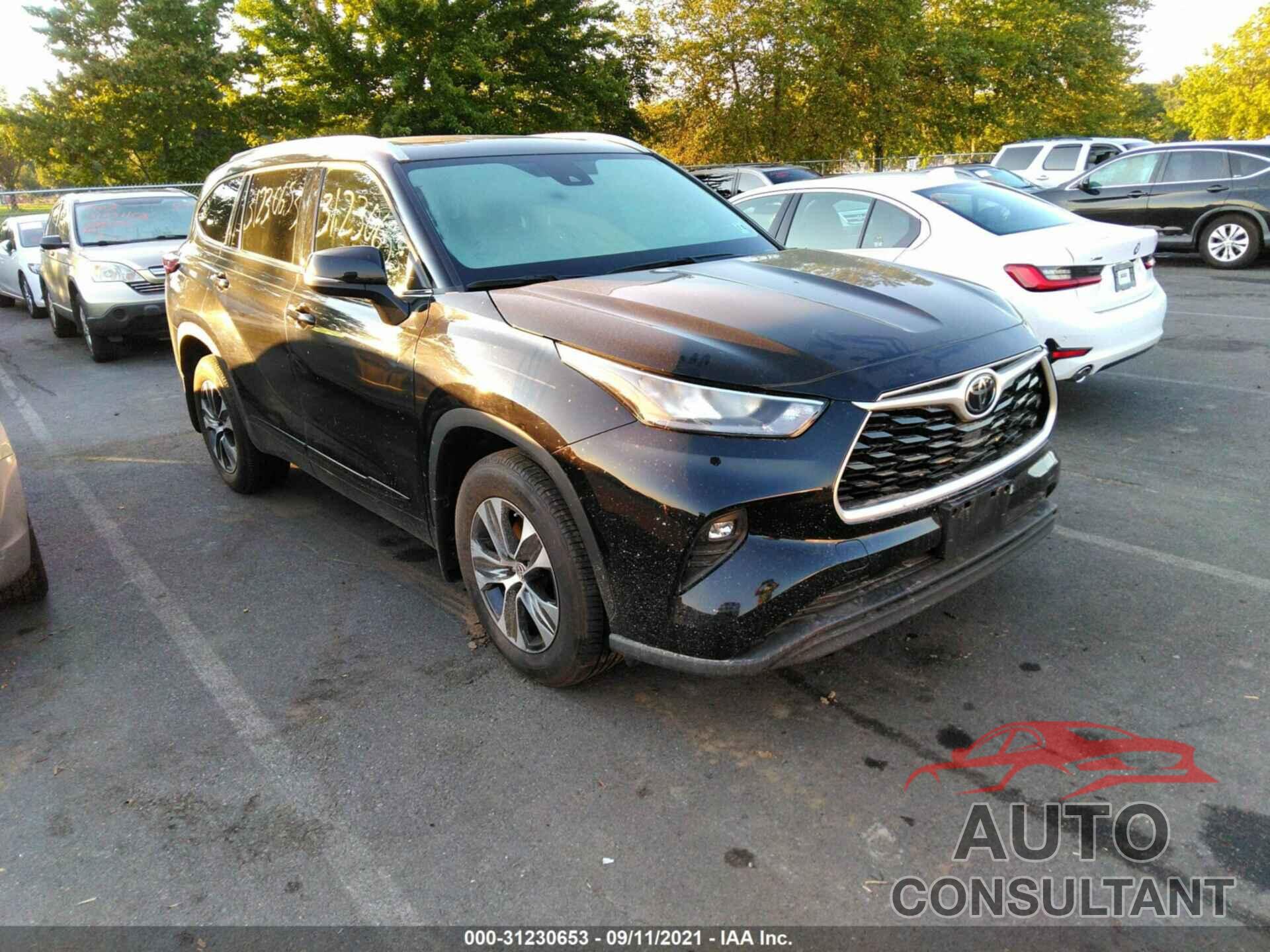 TOYOTA HIGHLANDER 2020 - 5TDGZRBH6LS513900