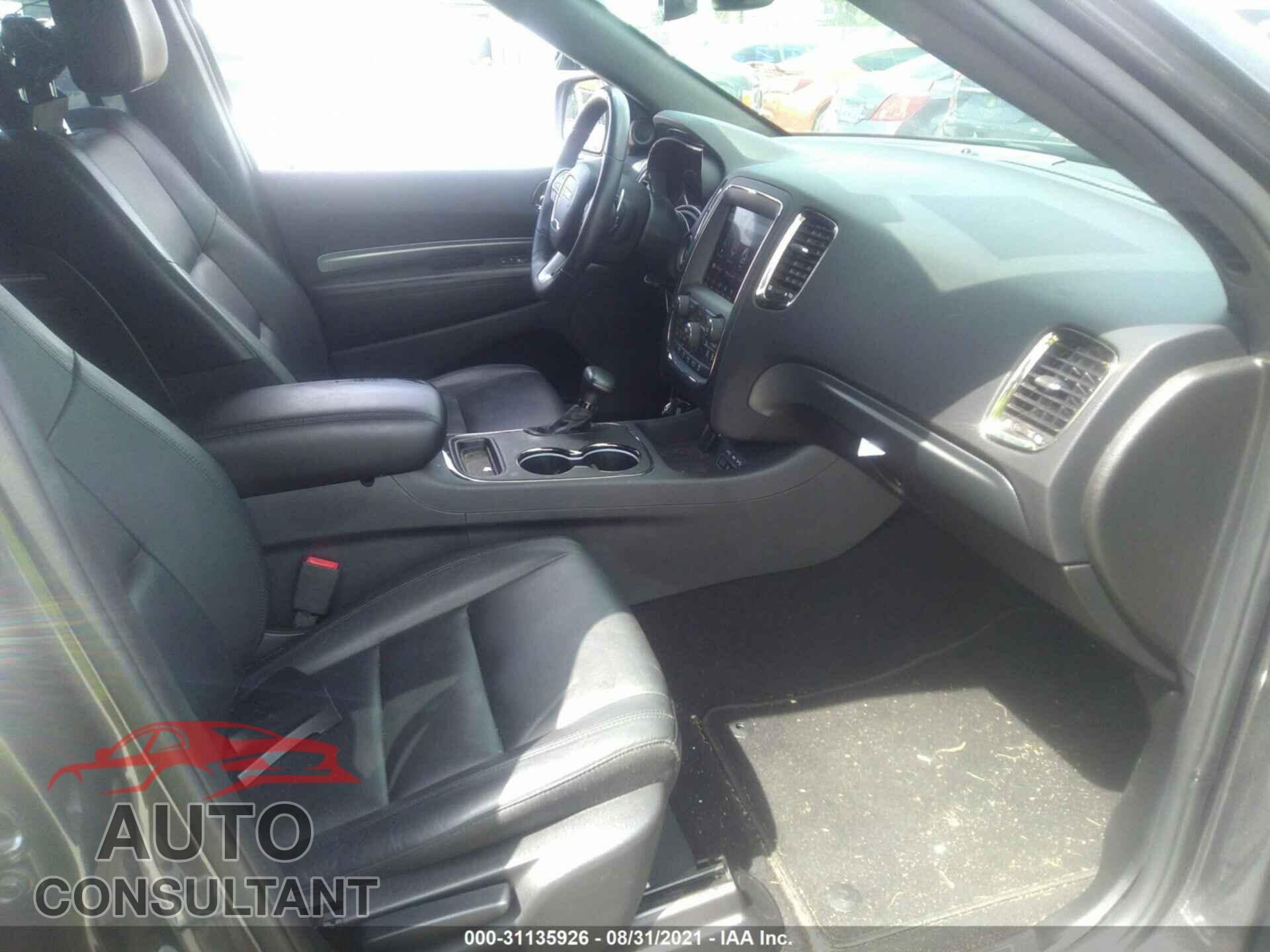 DODGE DURANGO 2019 - 1C4RDHDG9KC647502