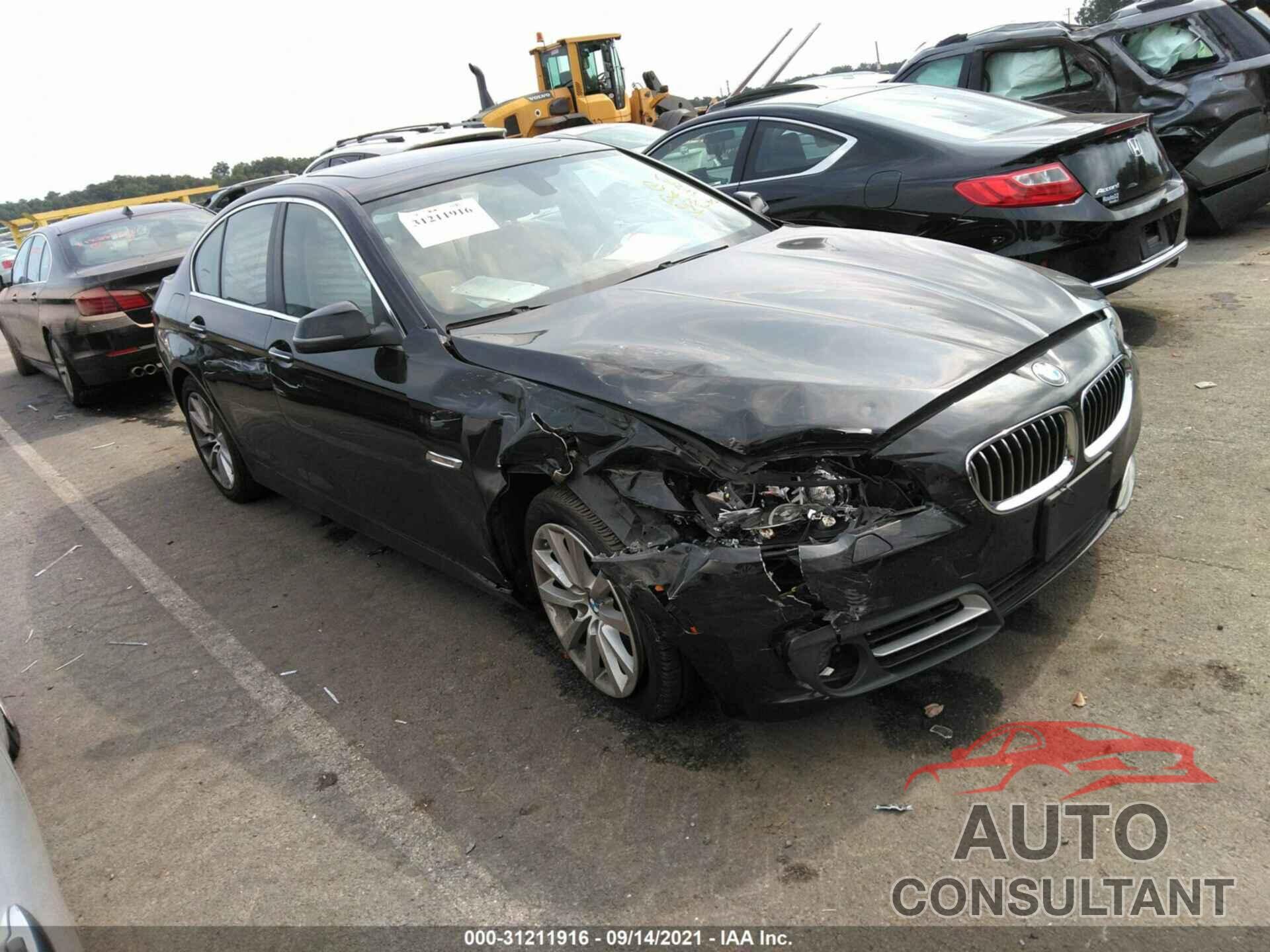 BMW 5 SERIES 2016 - WBA5B3C59GG255382