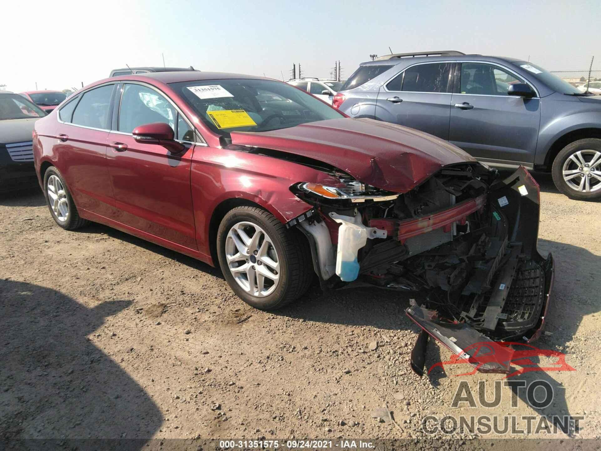 FORD FUSION 2016 - 1FA6P0H78G5129016