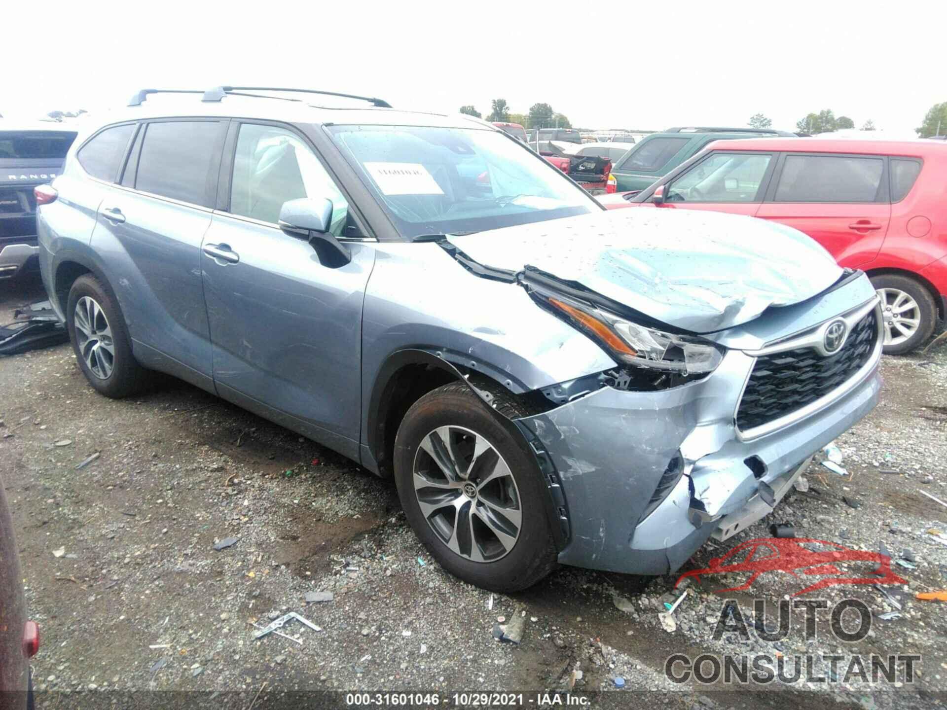 TOYOTA HIGHLANDER 2020 - 5TDGZRAH9LS028314