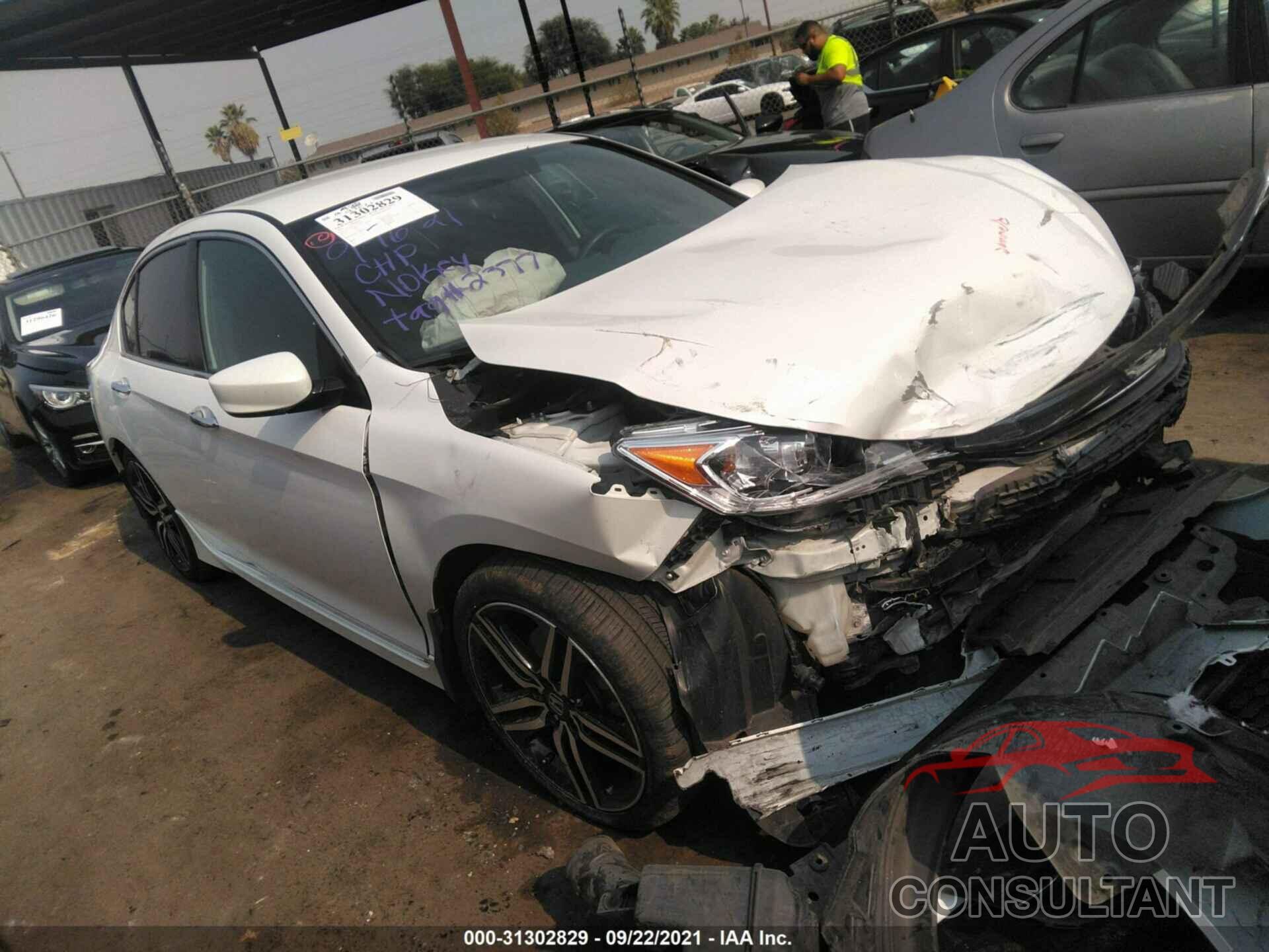 HONDA ACCORD SEDAN 2016 - 1HGCR2F57GA104377