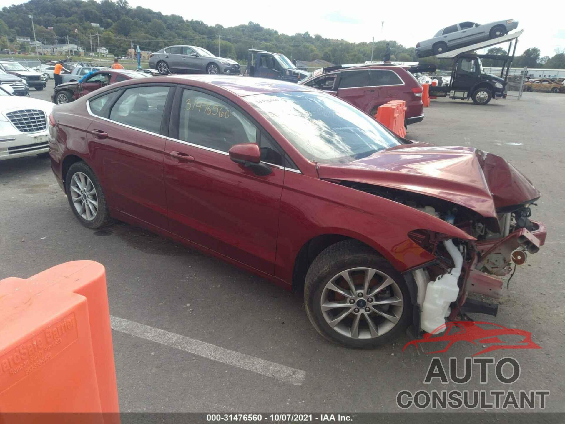FORD FUSION 2017 - 3FA6P0H73HR174363