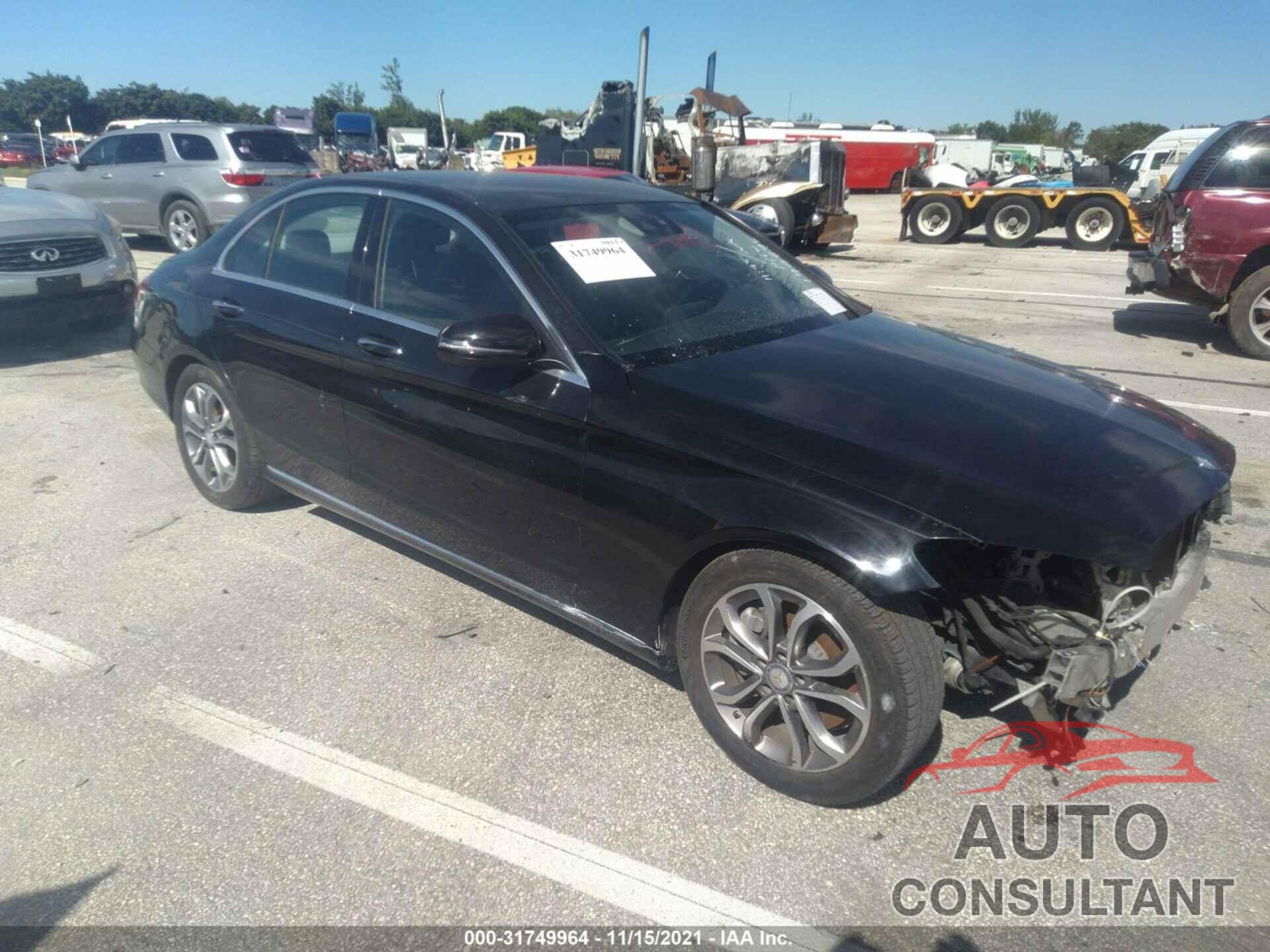 MERCEDES-BENZ C-CLASS 2017 - 55SWF4JB6HU194898