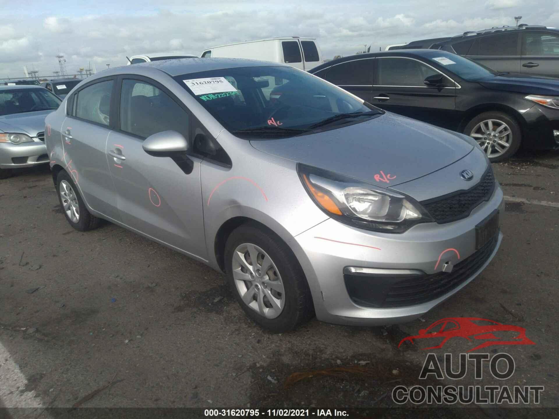 KIA RIO 2017 - KNADM4A33H6025759